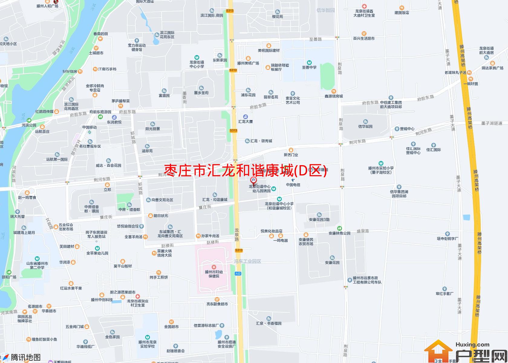 汇龙和谐康城(D区)小区 - 户型网
