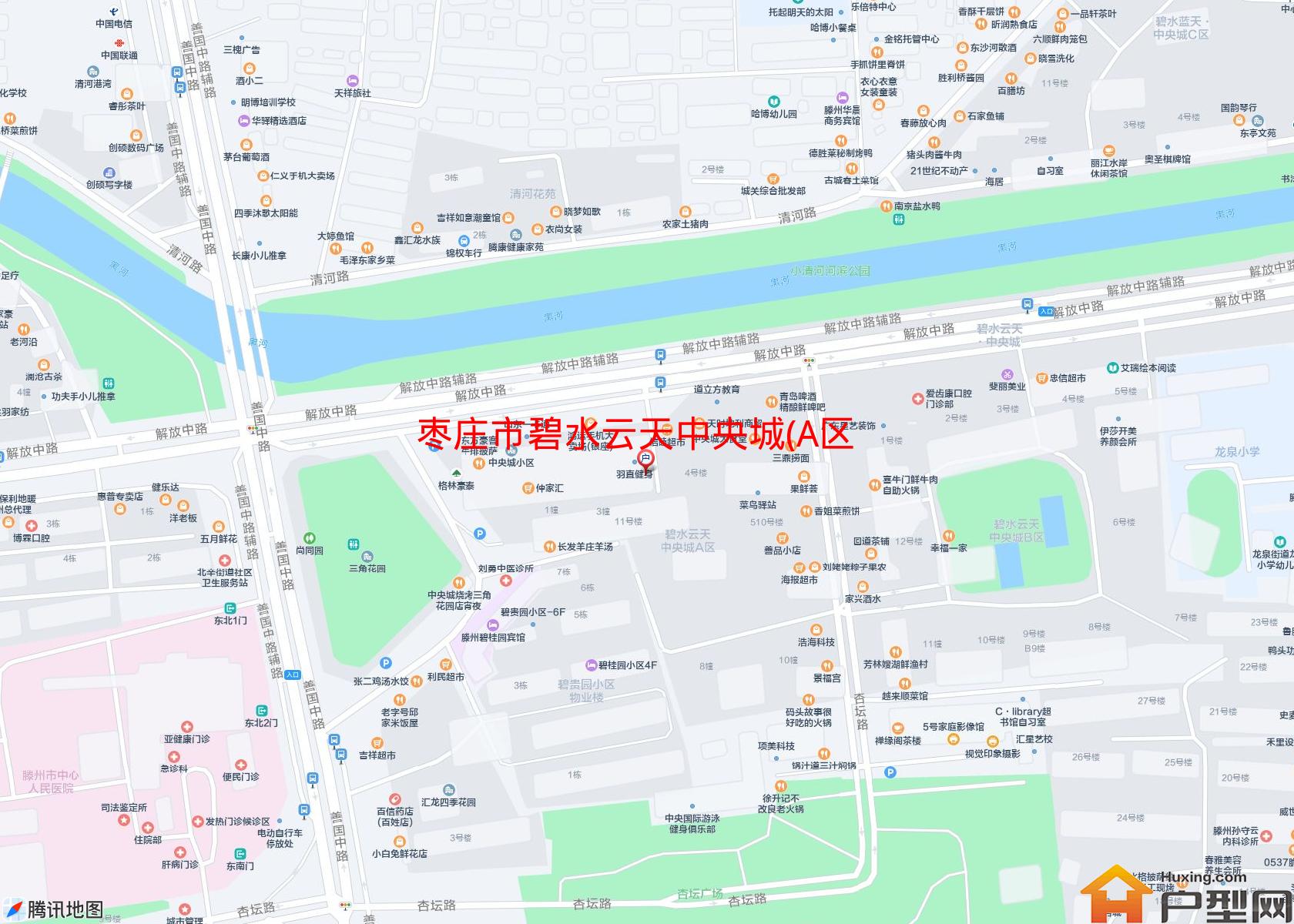 碧水云天中央城(A区)小区 - 户型网