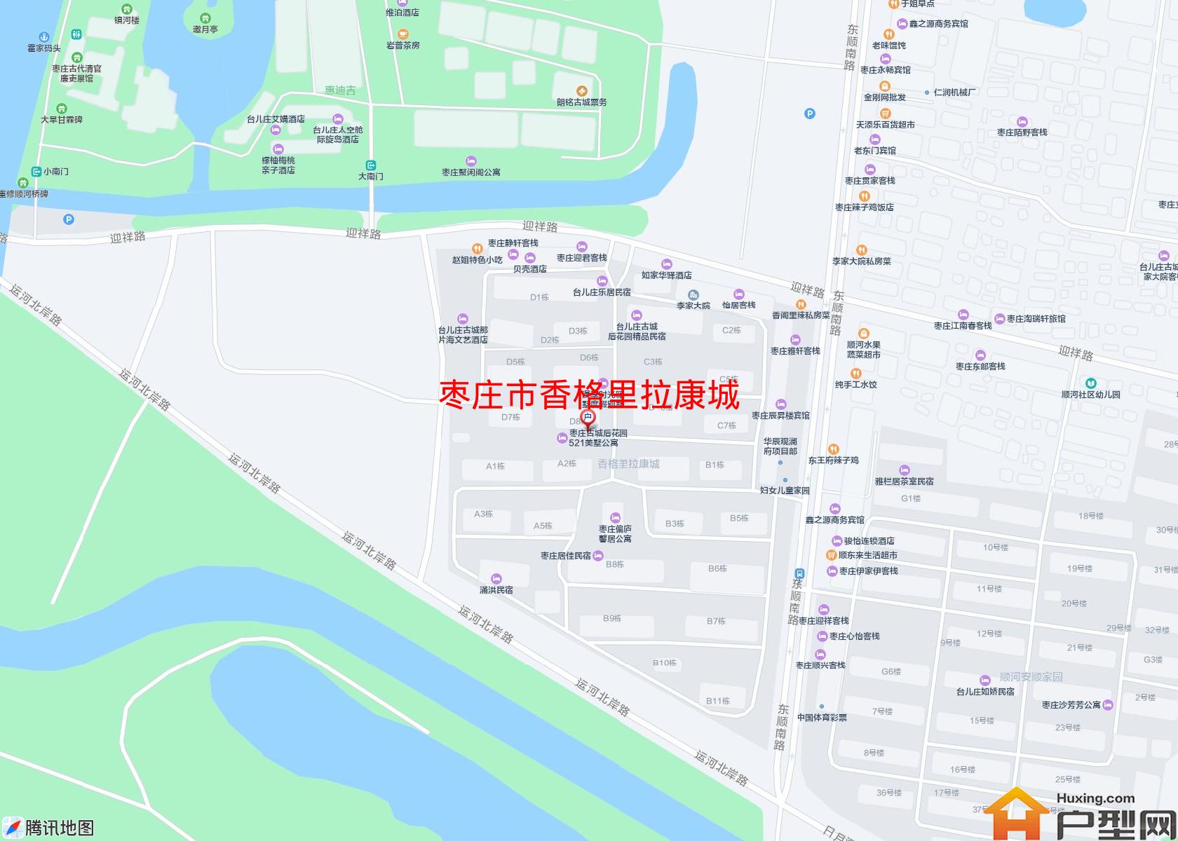 香格里拉康城小区 - 户型网