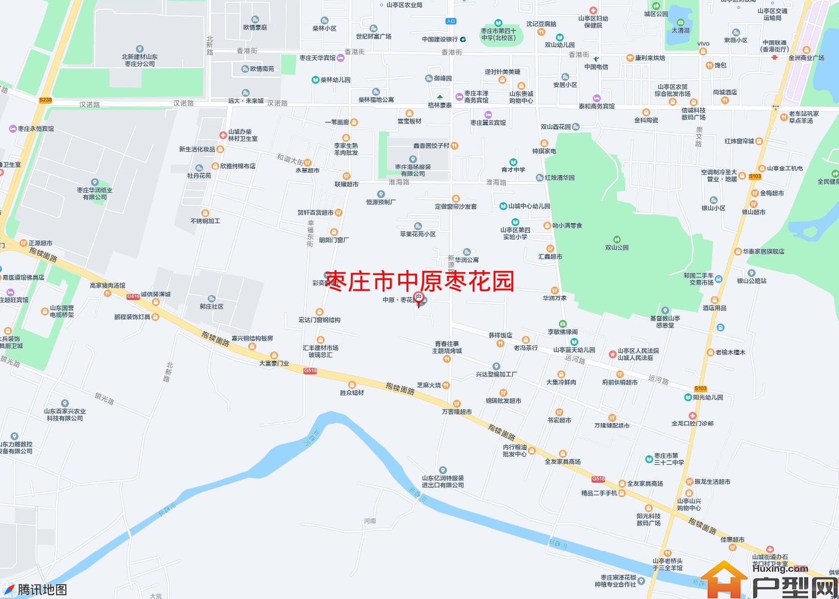 中原枣花园小区 - 户型网