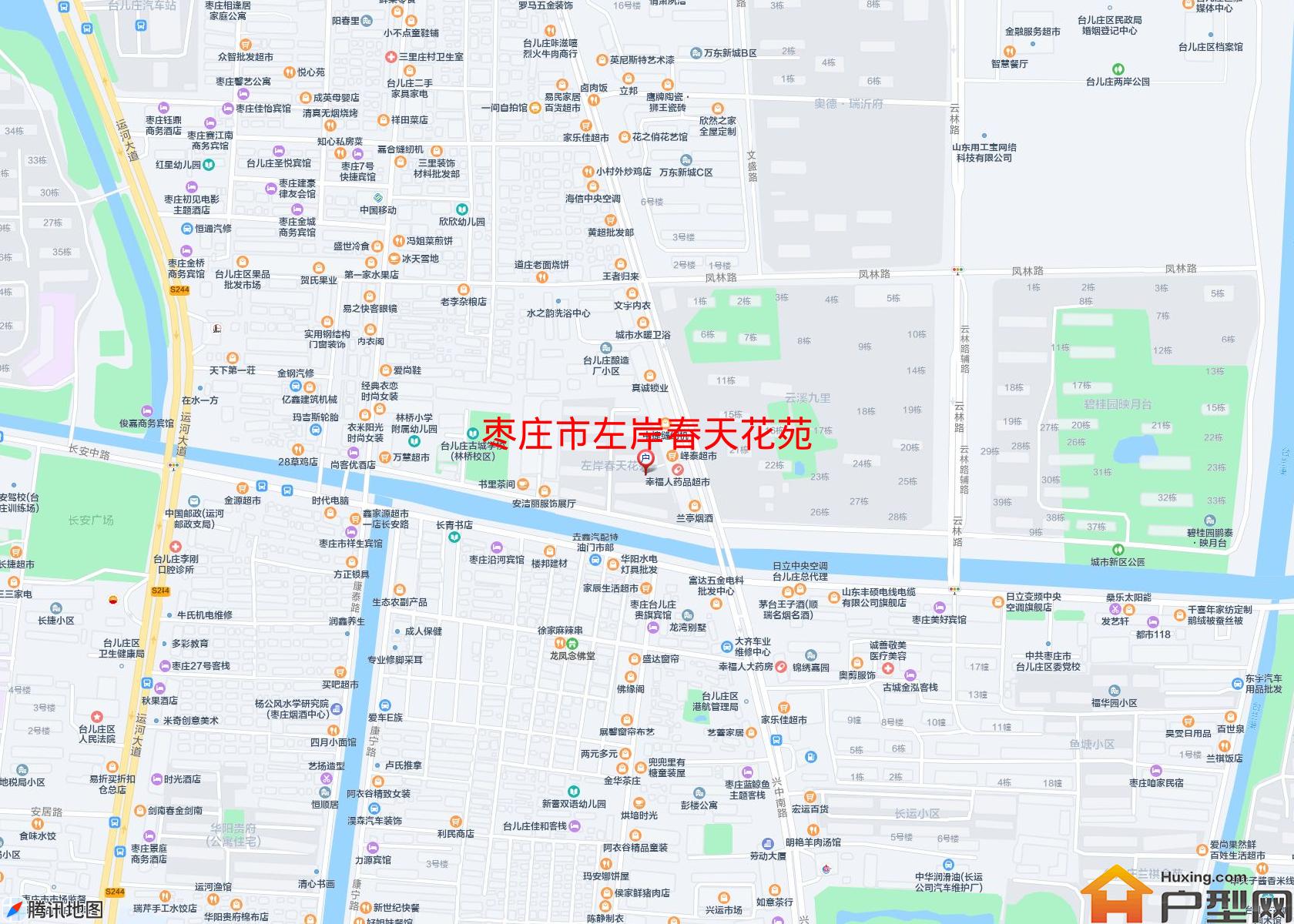 左岸春天花苑小区 - 户型网