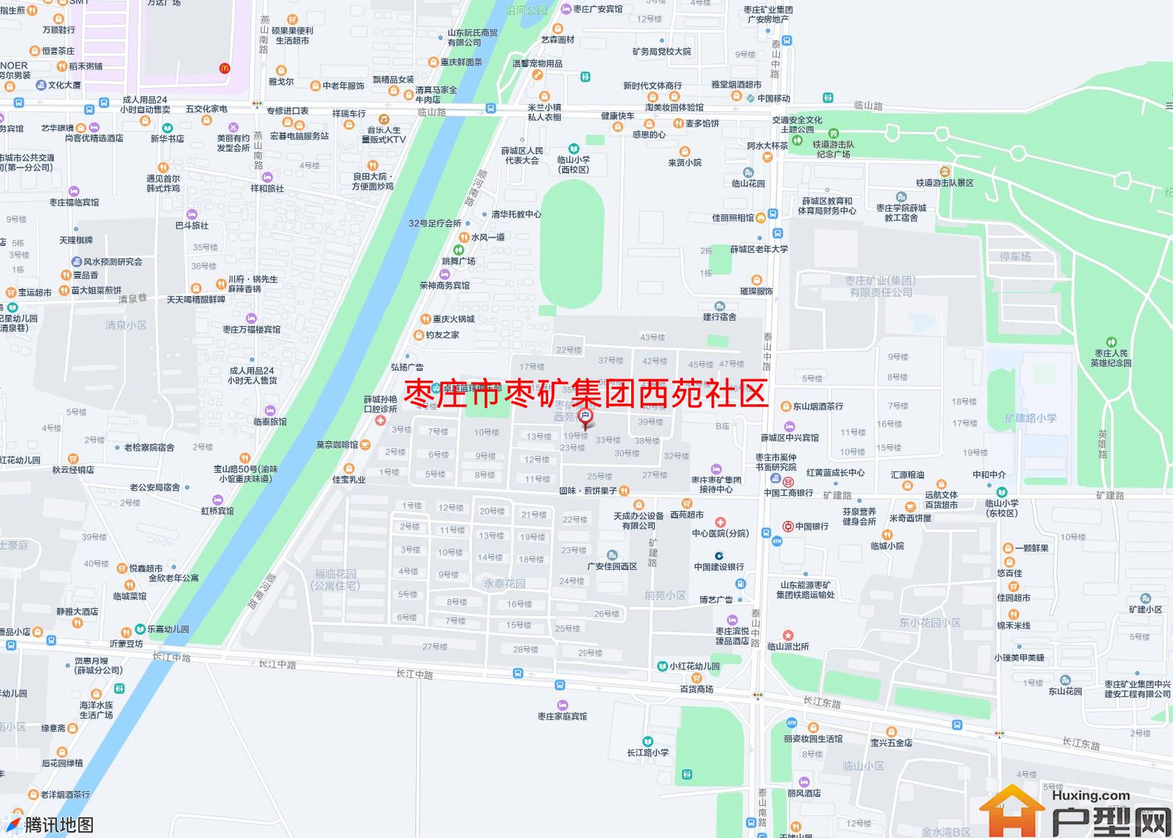 枣矿集团西苑社区小区 - 户型网