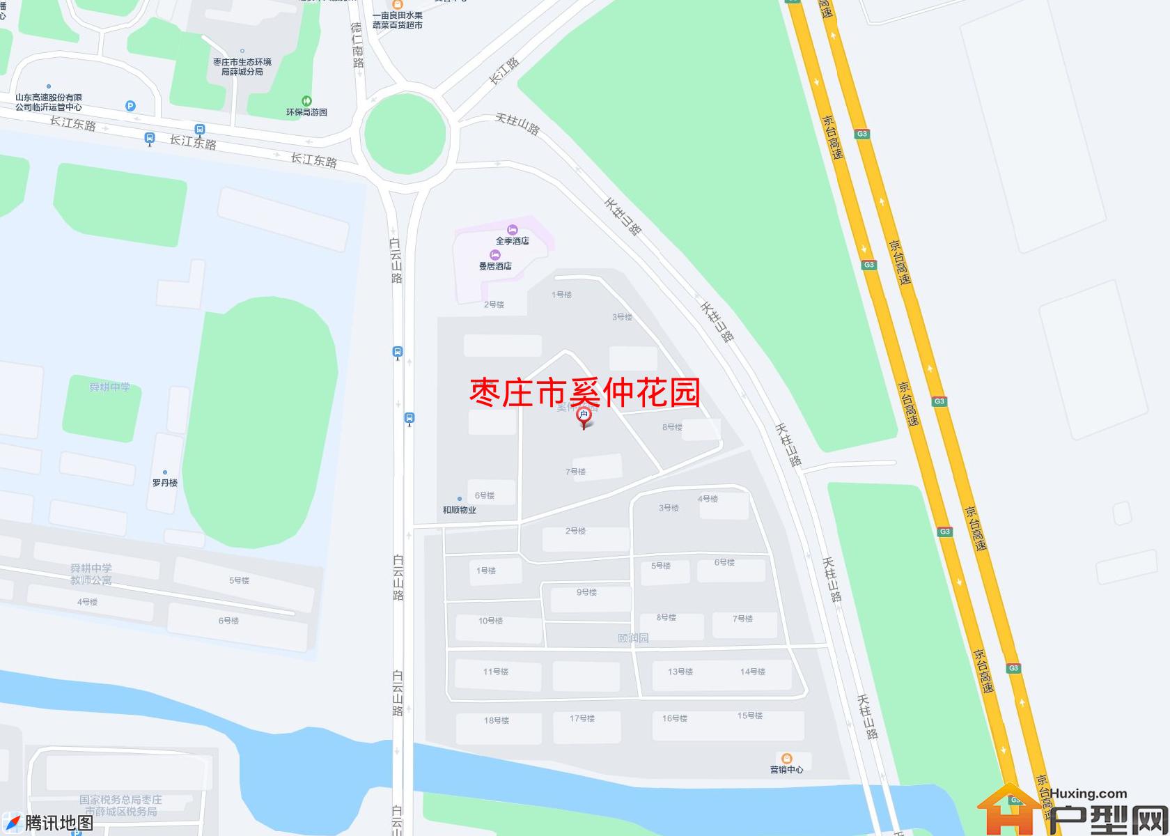 奚仲花园小区 - 户型网
