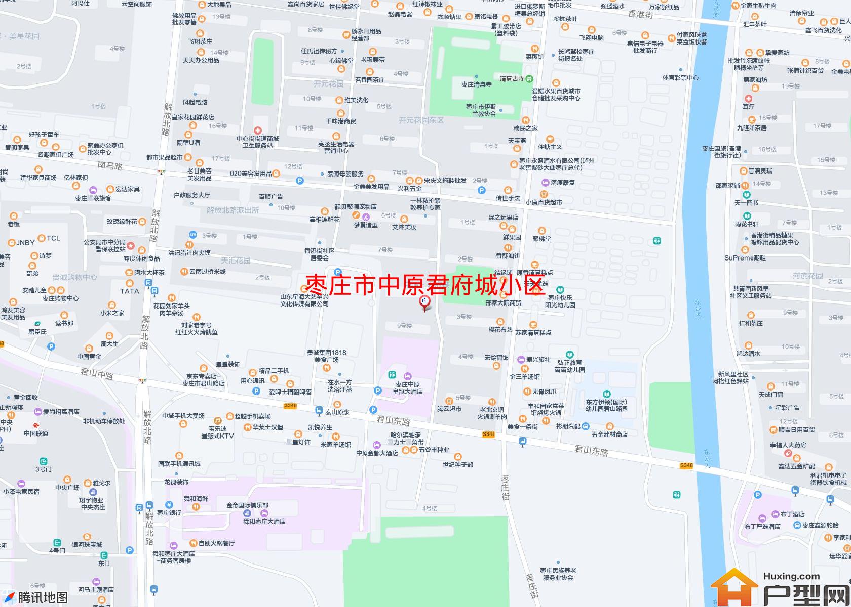 中原君府城小区小区 - 户型网