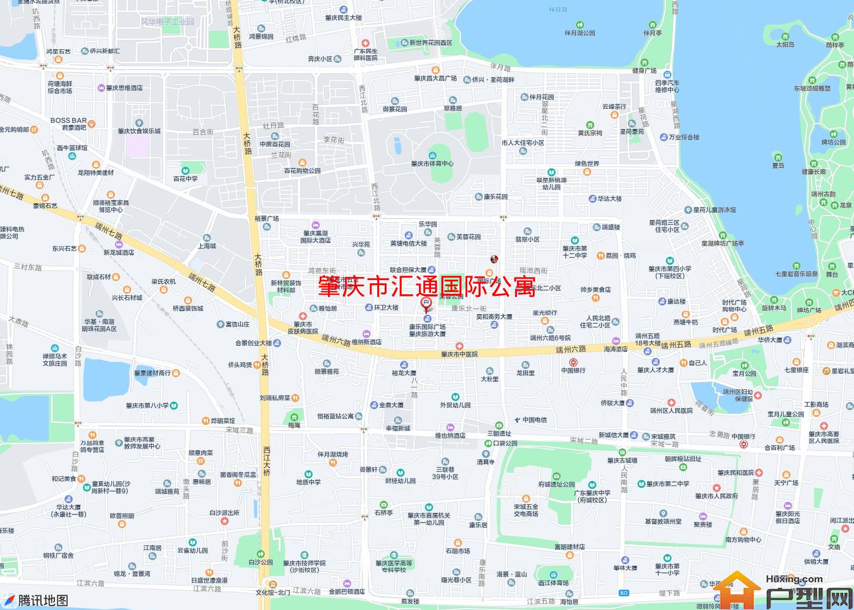 汇通国际公寓小区 - 户型网