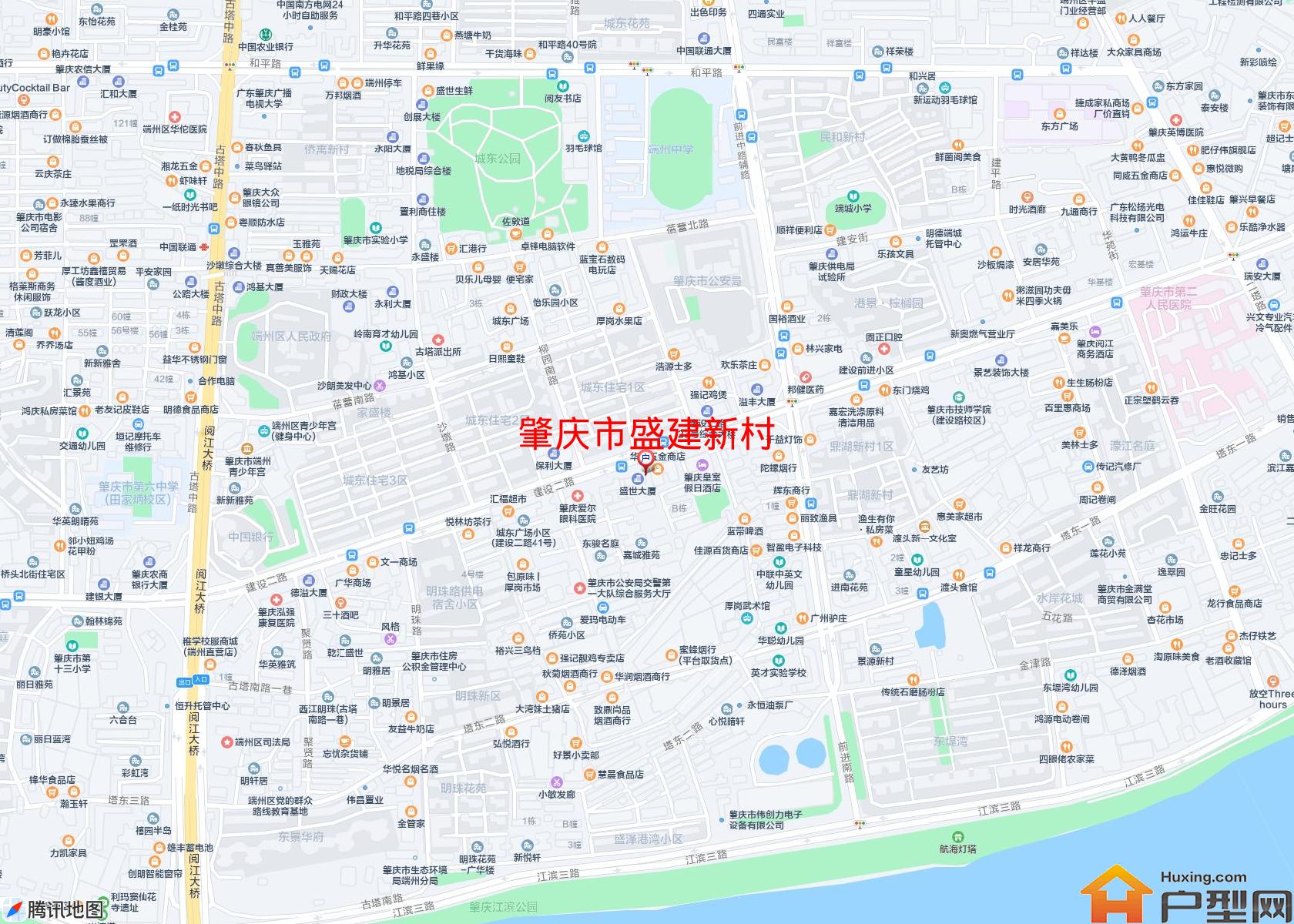 盛建新村小区 - 户型网