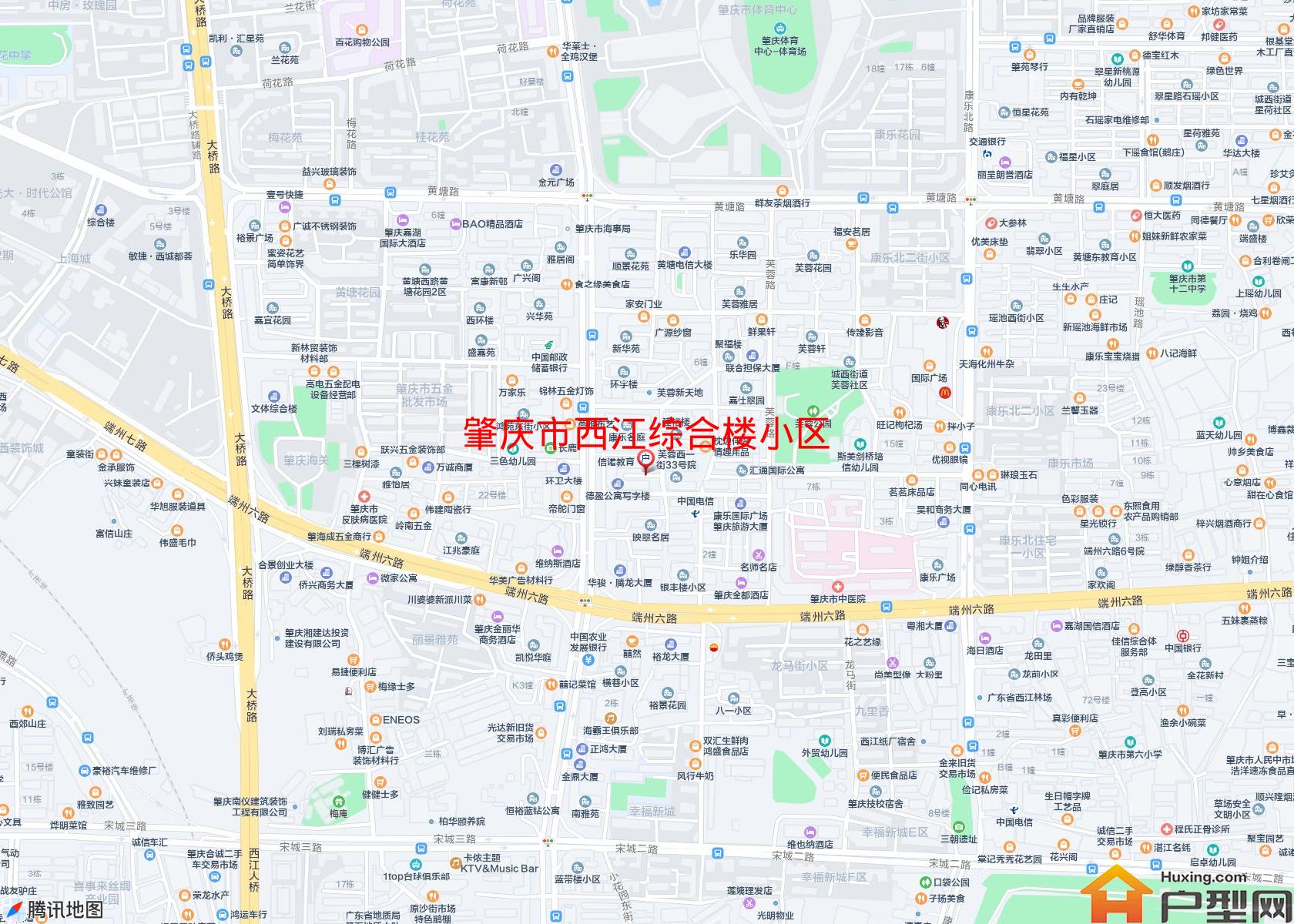 西江综合楼小区小区 - 户型网