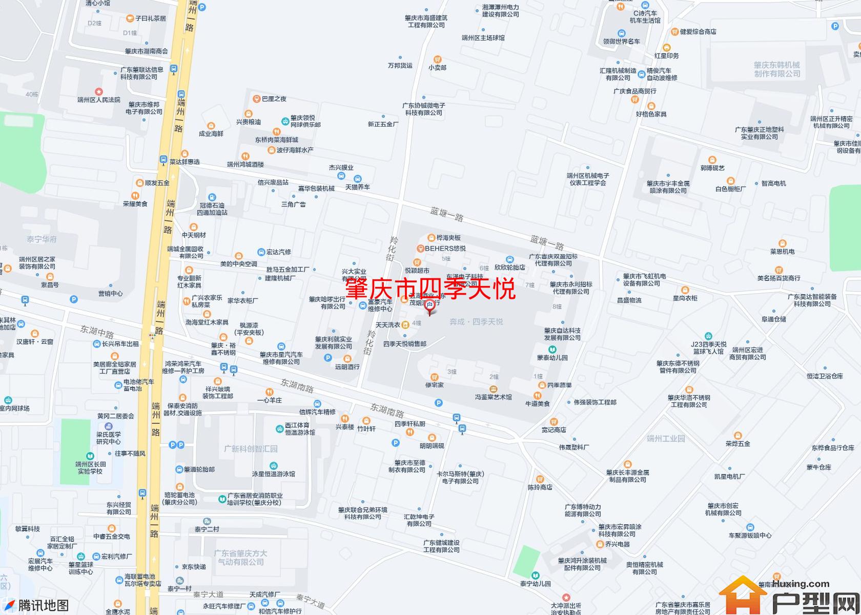 四季天悦小区 - 户型网