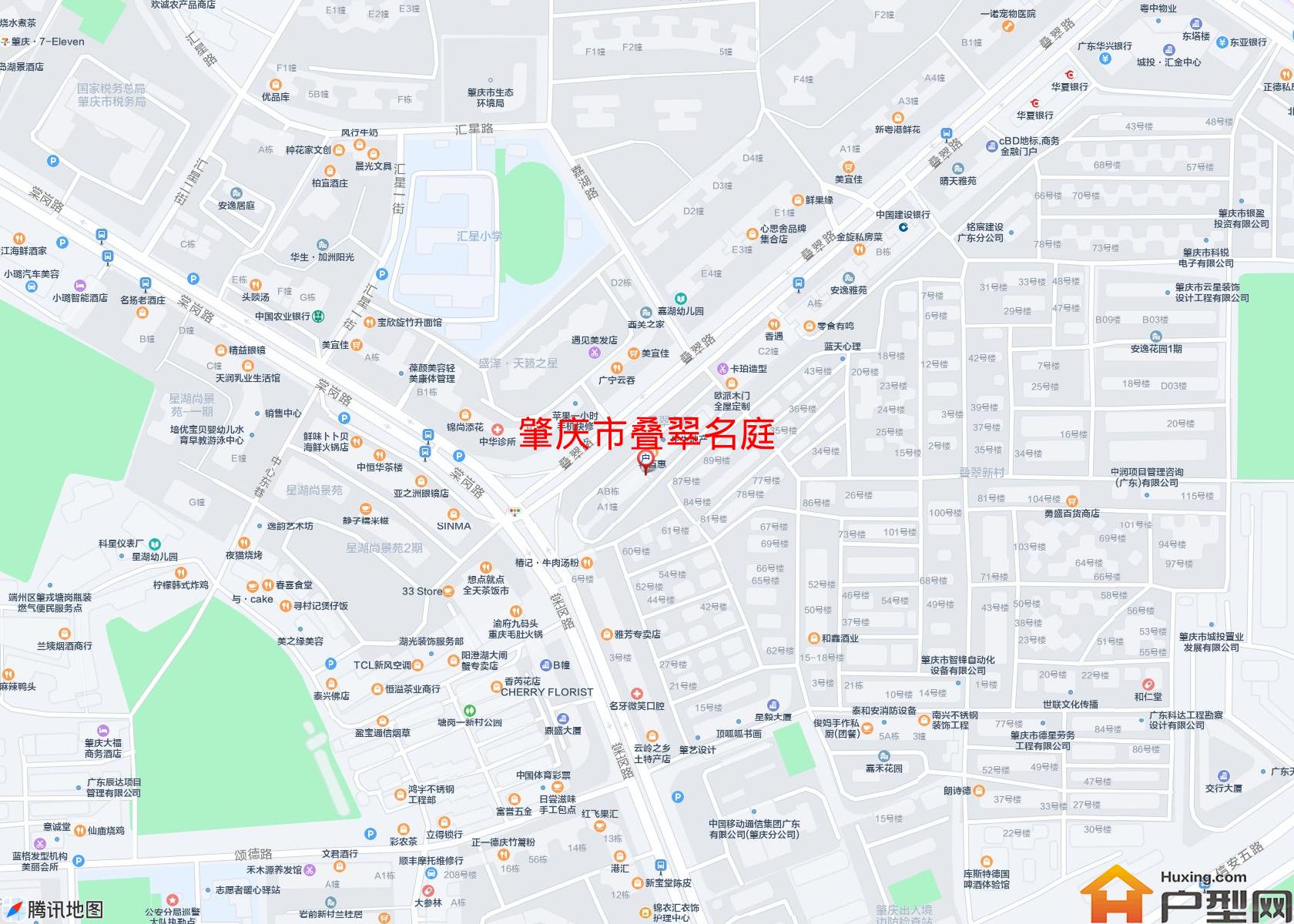 叠翠名庭小区 - 户型网