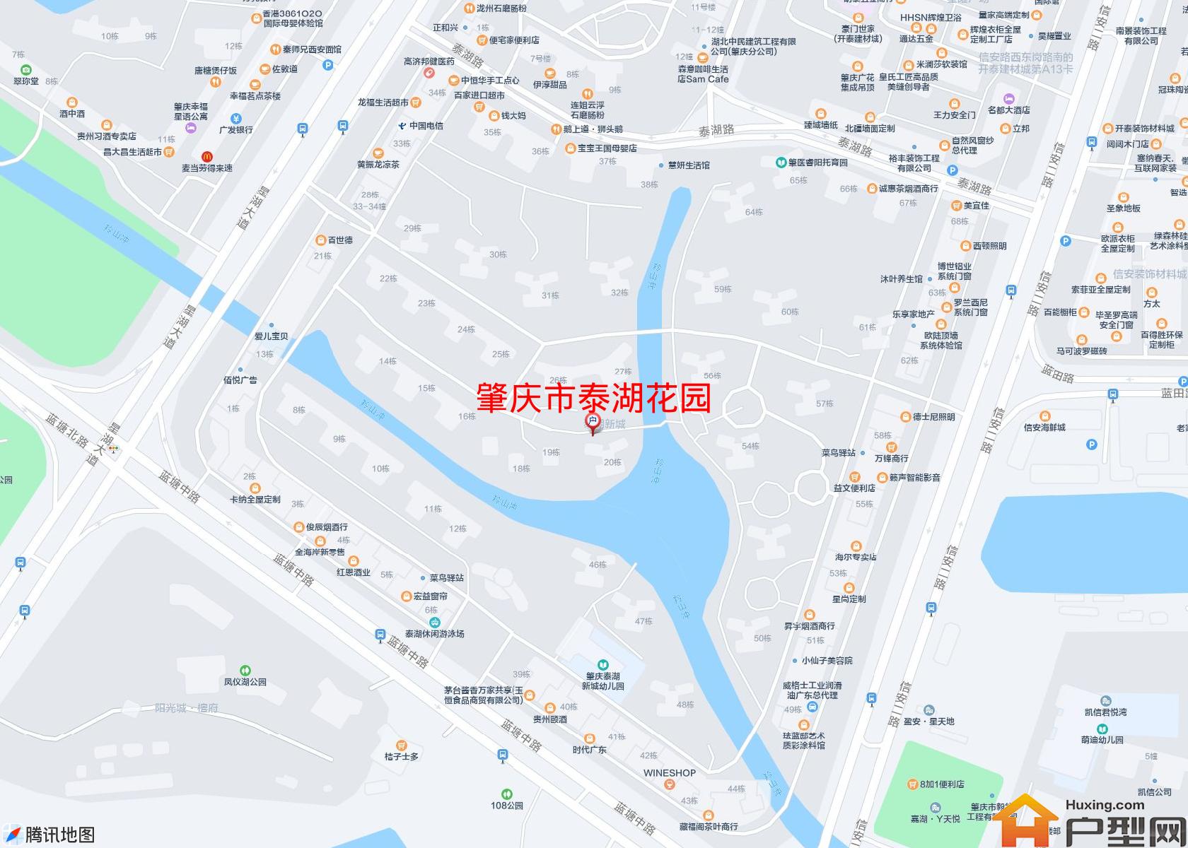 泰湖花园小区 - 户型网