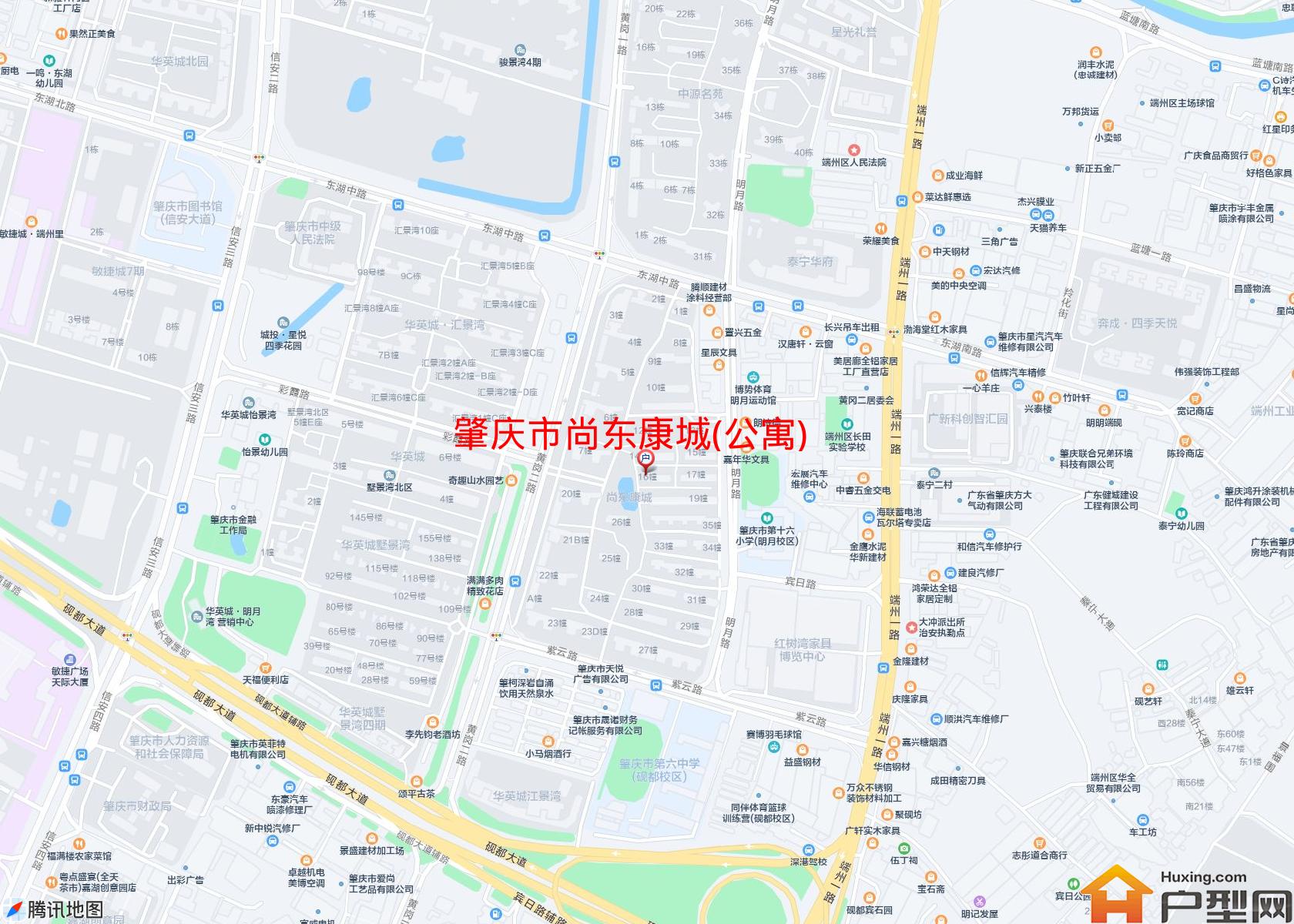 尚东康城(公寓)小区 - 户型网