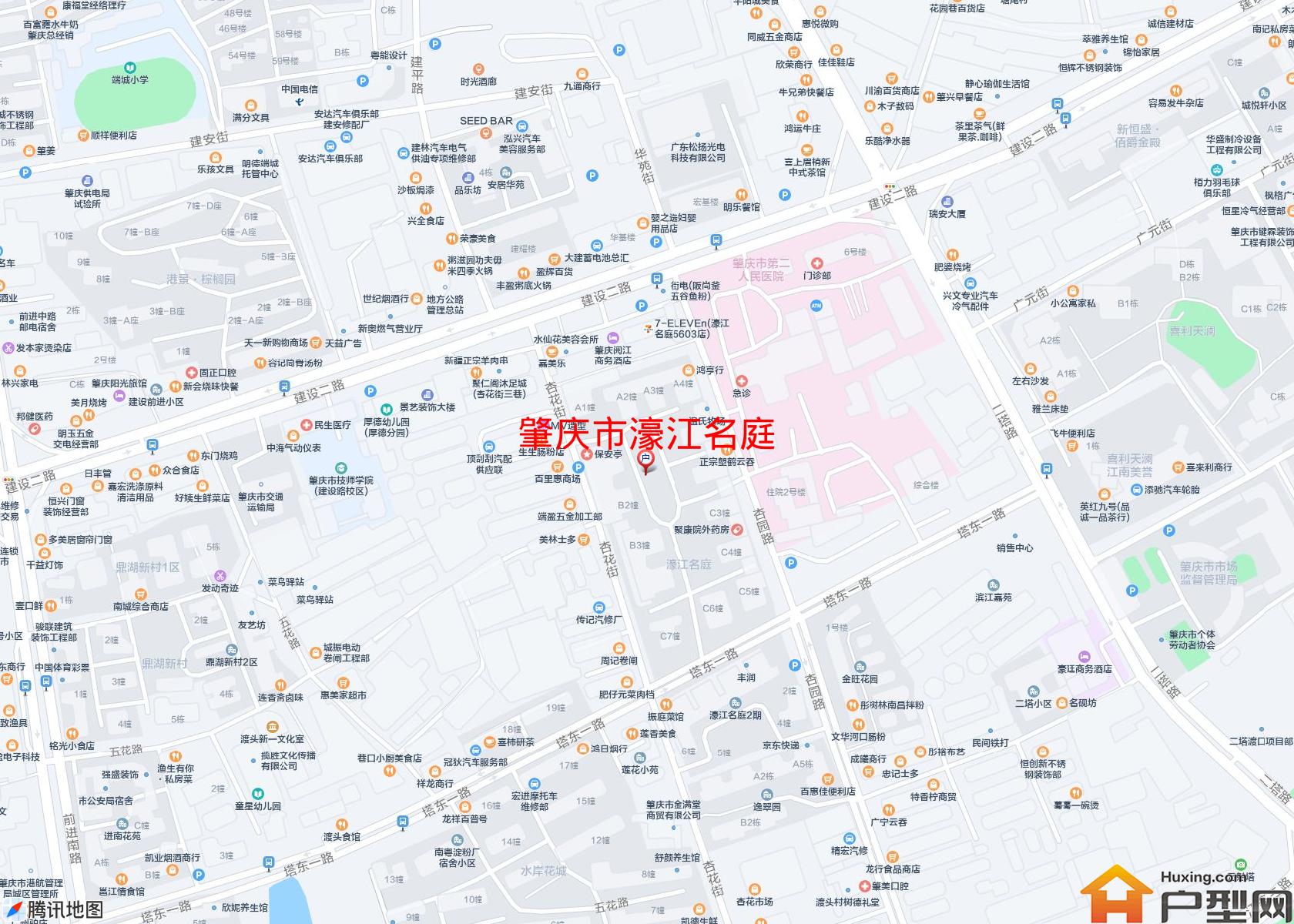 濠江名庭小区 - 户型网