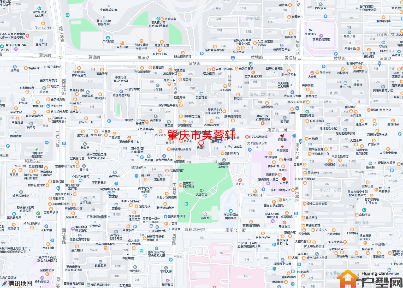 芙蓉轩小区 - 户型网
