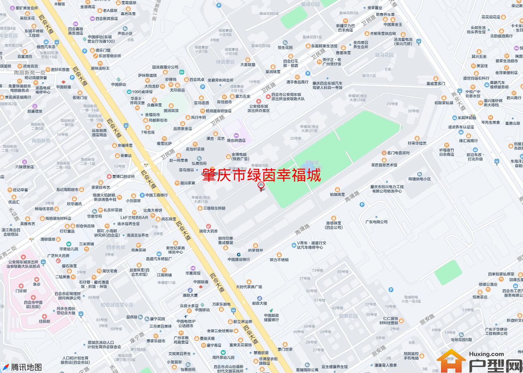 绿茵幸福城小区 - 户型网