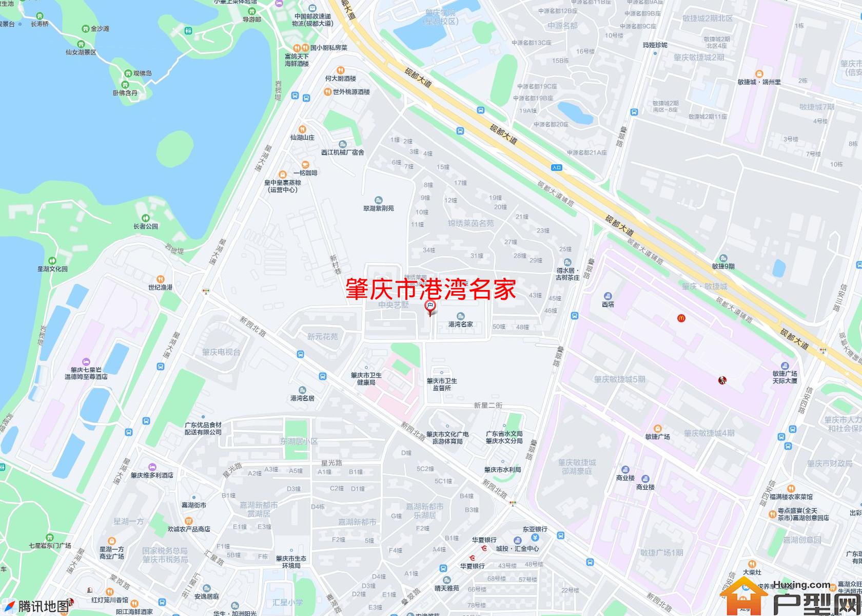 港湾名家小区 - 户型网