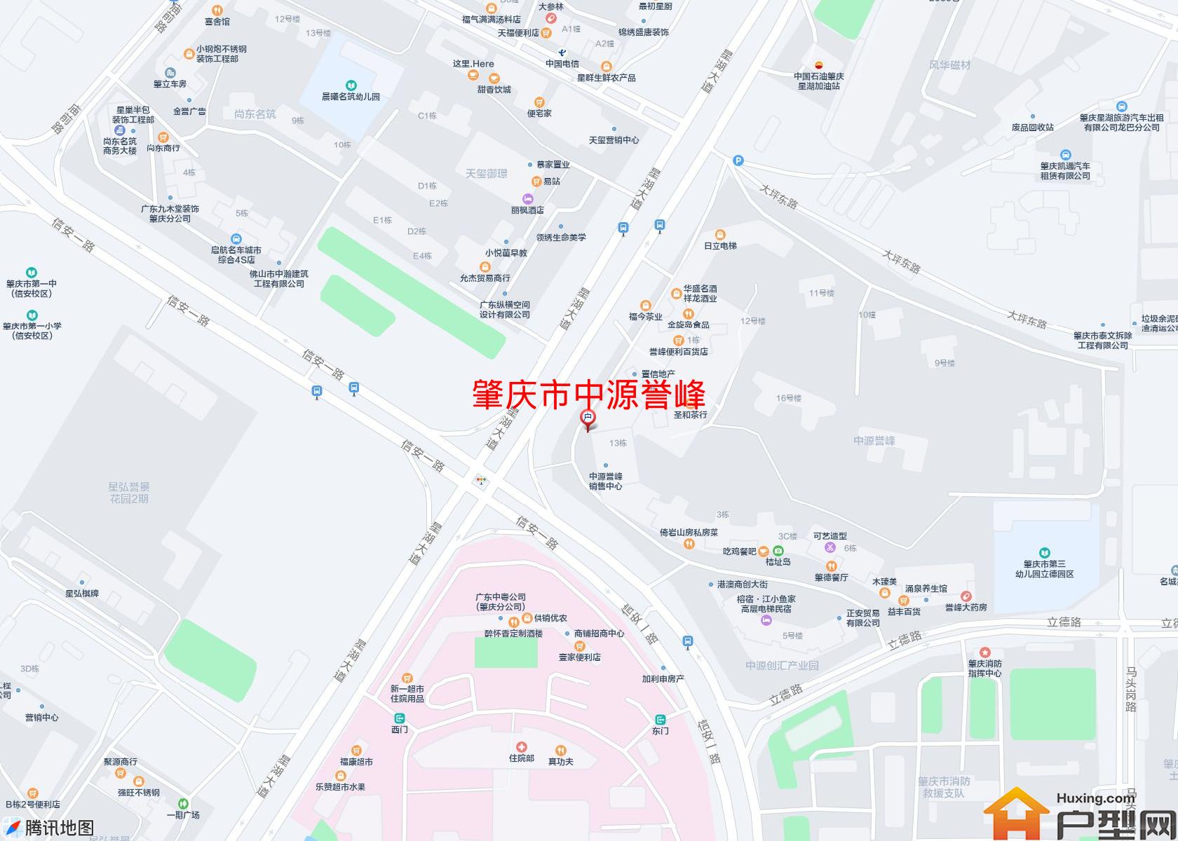 中源誉峰小区 - 户型网