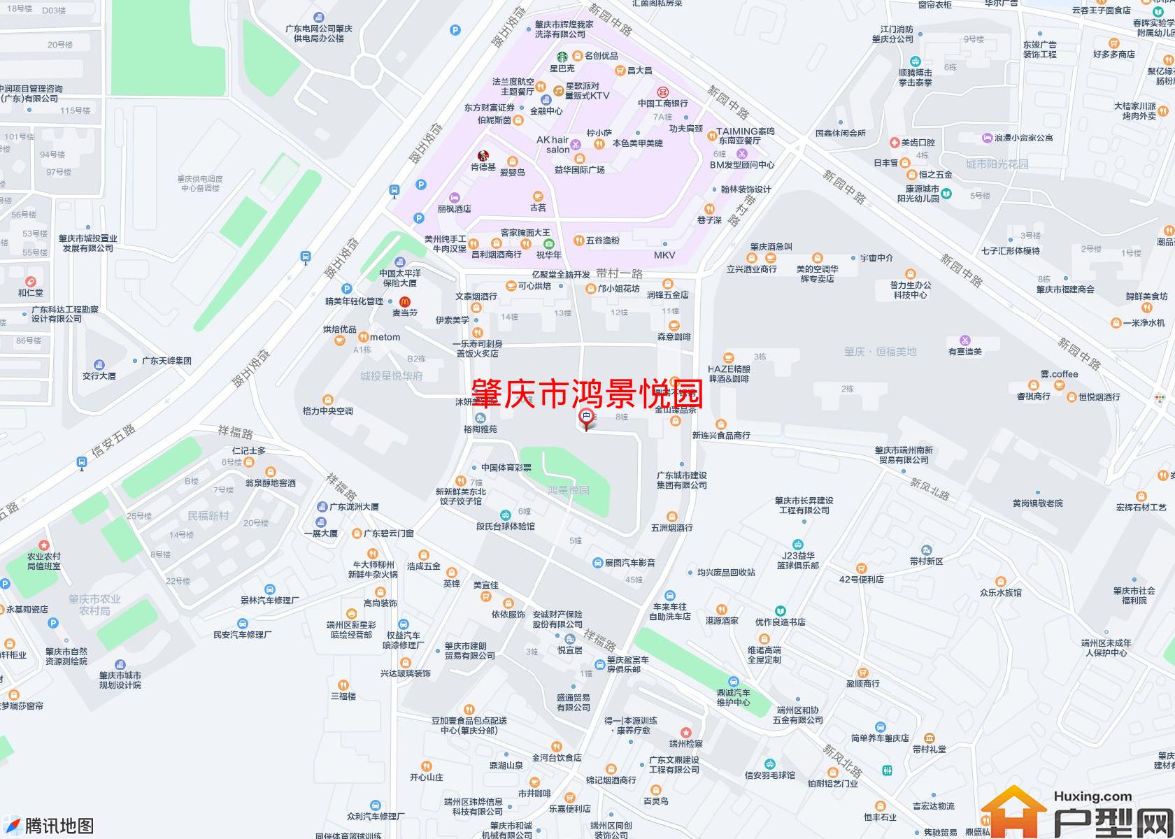 鸿景悦园小区 - 户型网