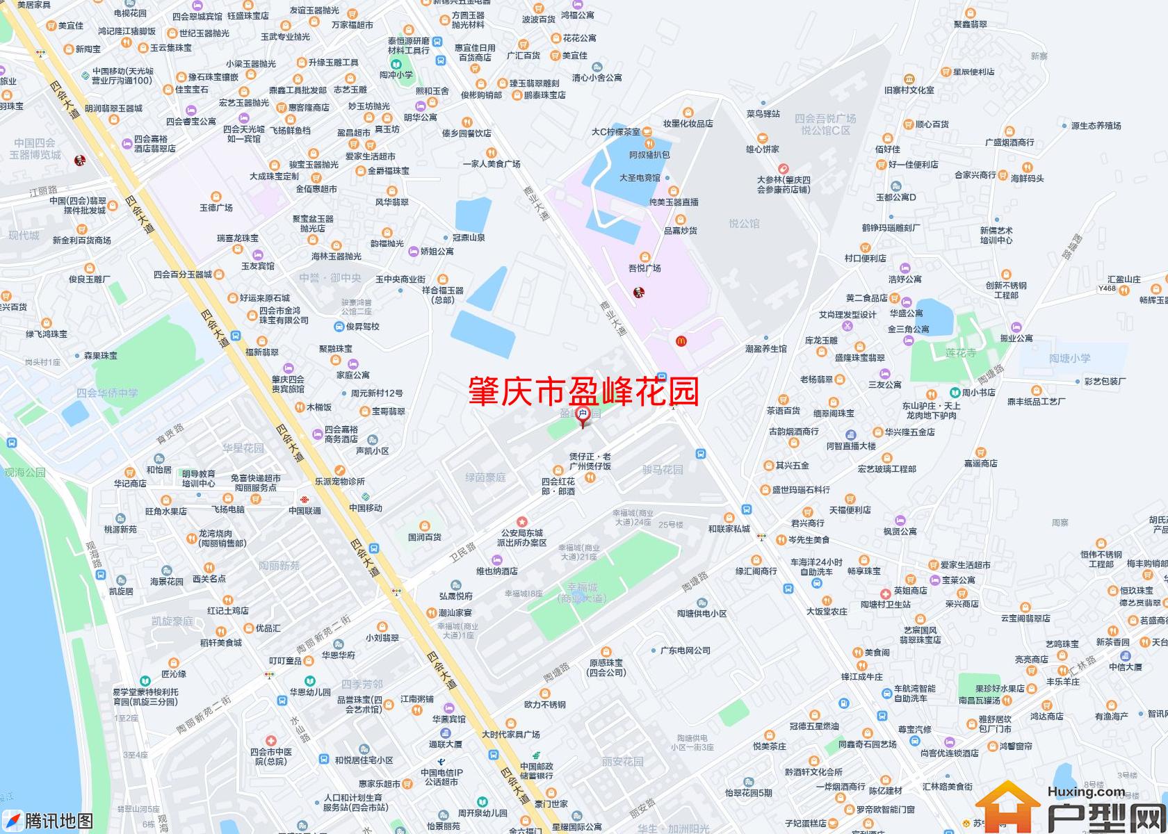 盈峰花园小区 - 户型网