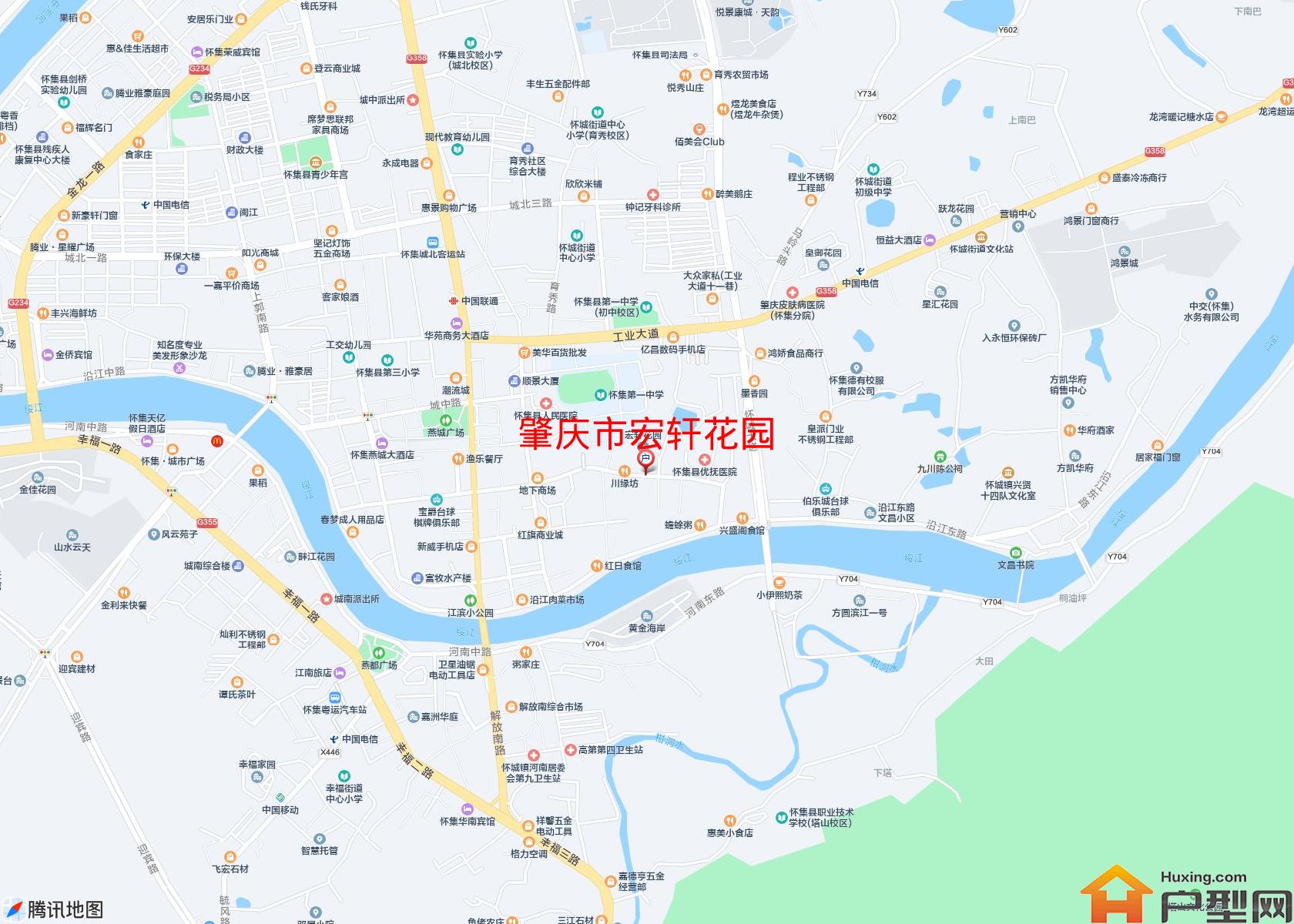 宏轩花园小区 - 户型网