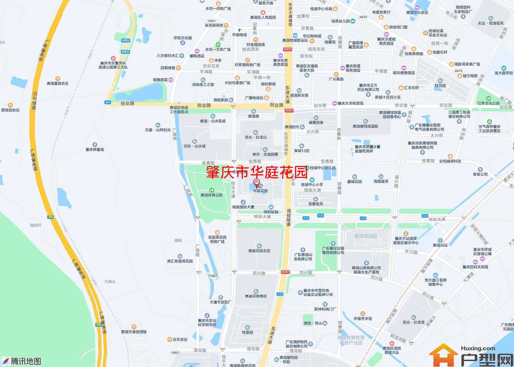 华庭花园小区 - 户型网