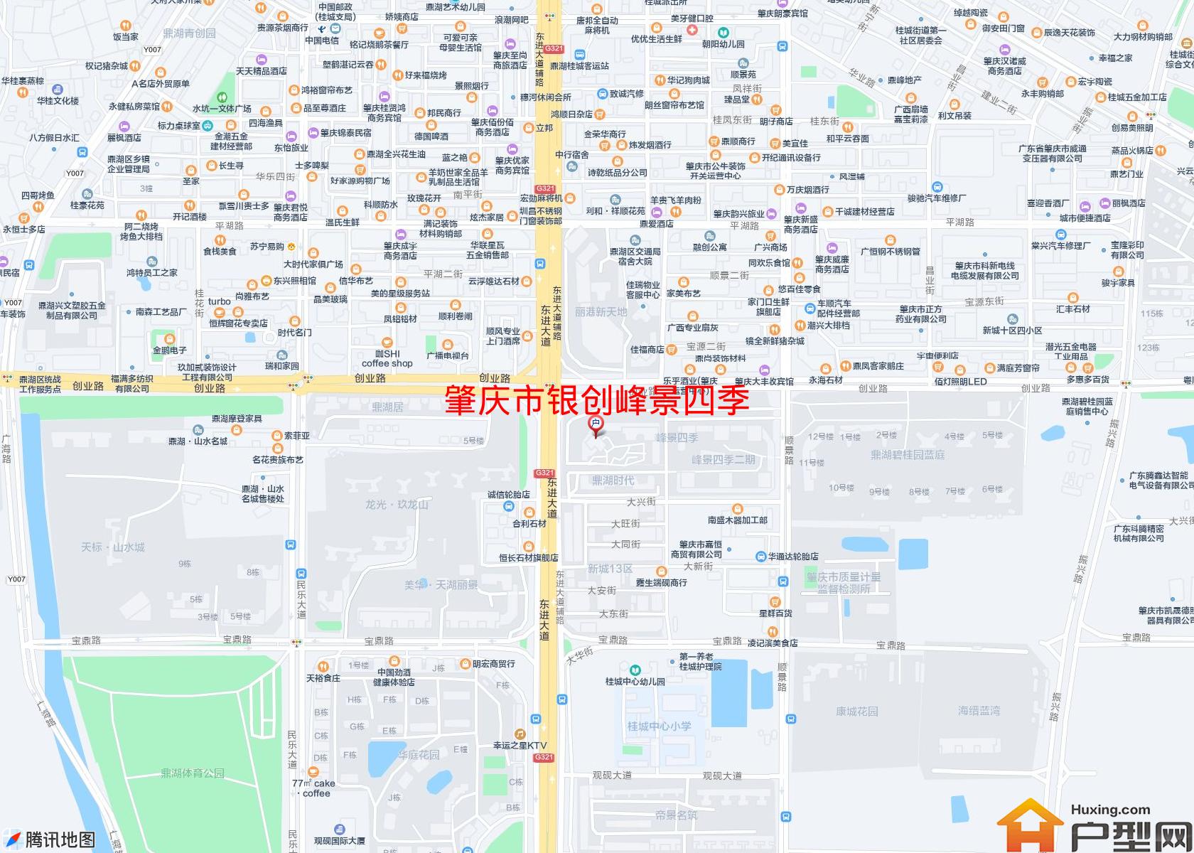 银创峰景四季小区 - 户型网