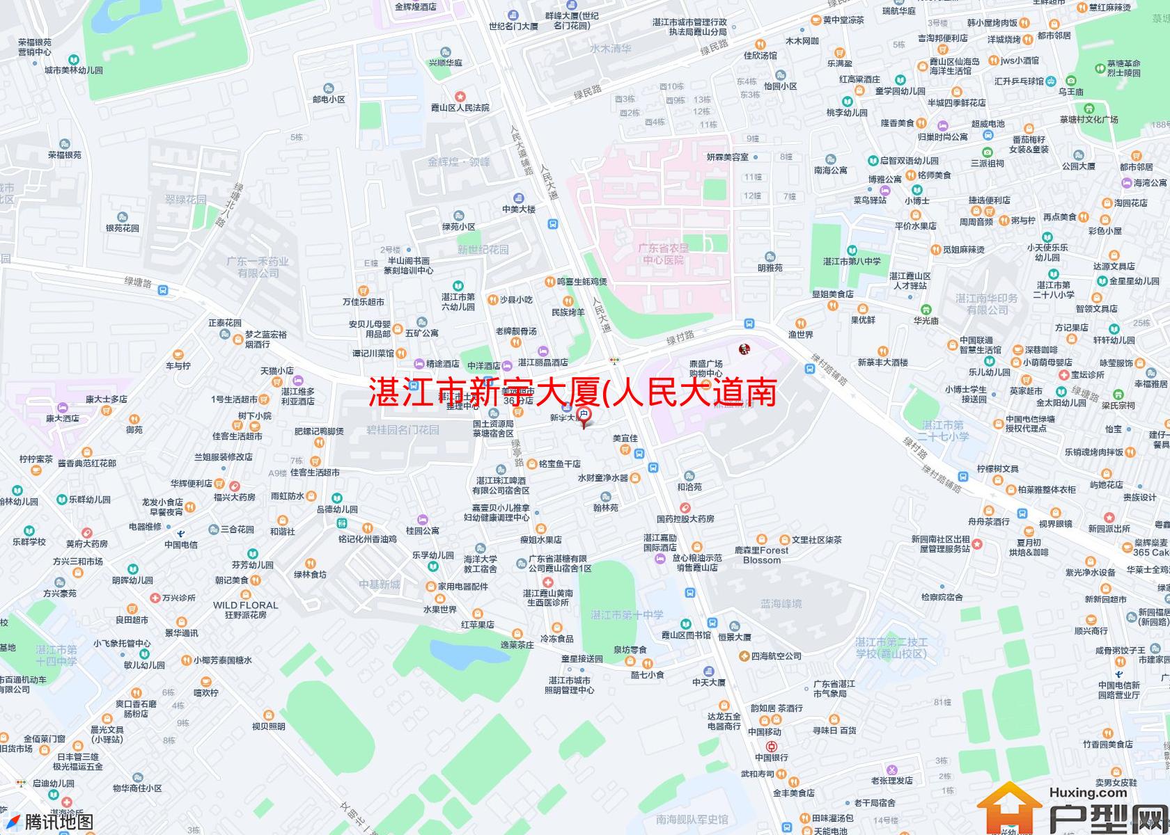 新宇大厦(人民大道南81号)小区 - 户型网