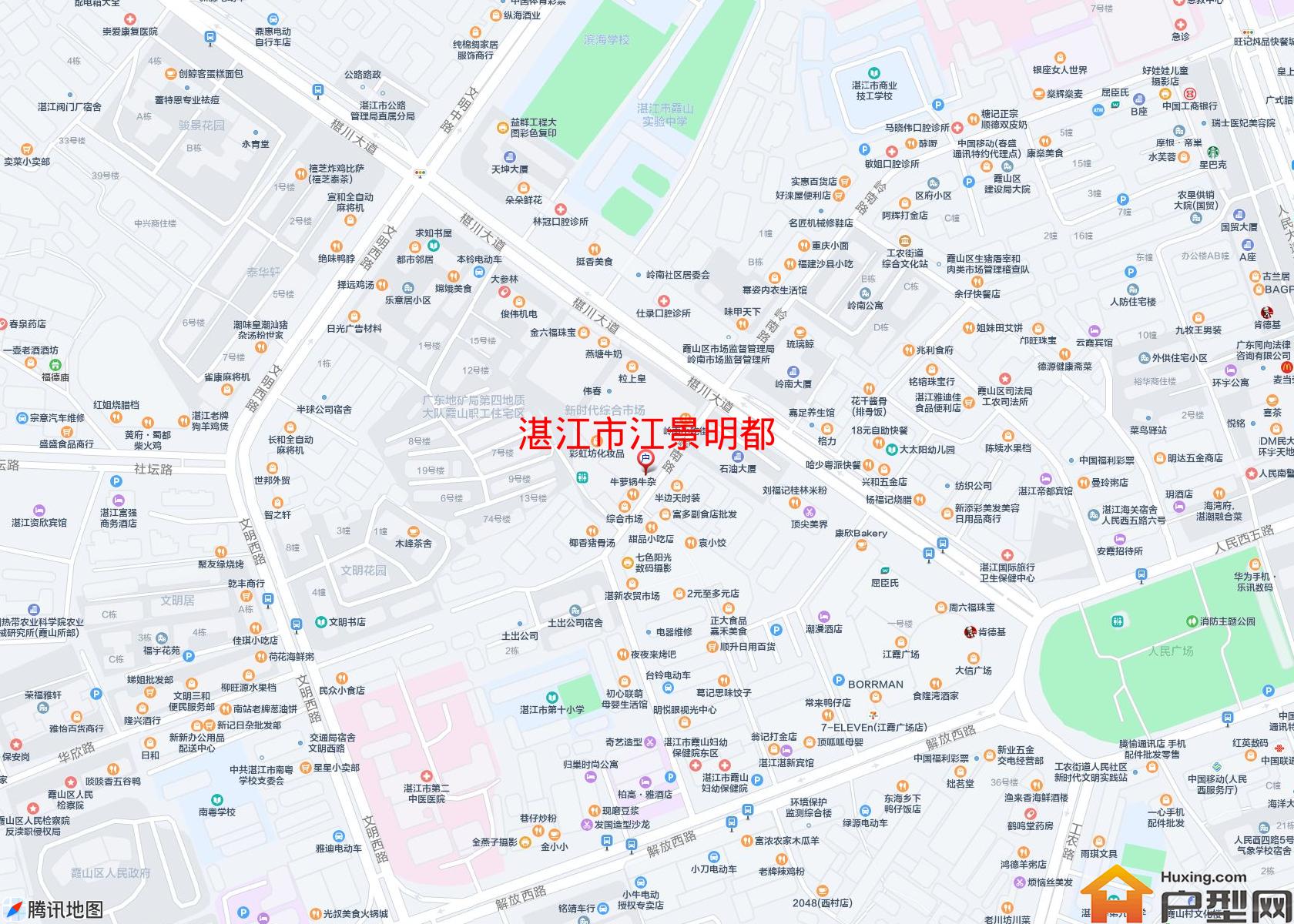江景明都小区 - 户型网