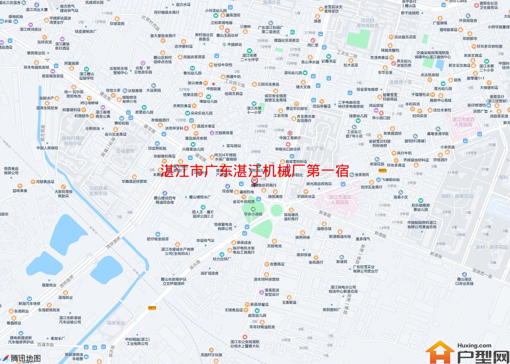 广东湛江机械厂第一宿舍区小区 - 户型网