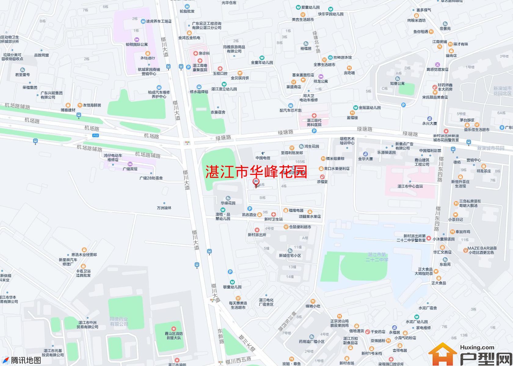 华峰花园小区 - 户型网