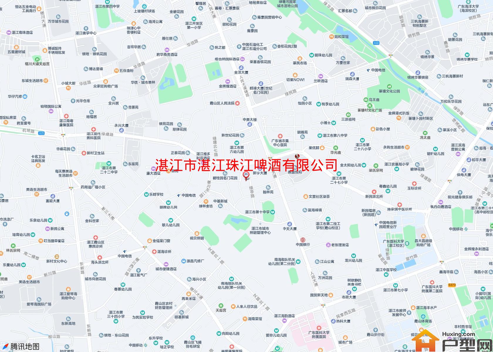 湛江珠江啤酒有限公司宿舍区小区 - 户型网