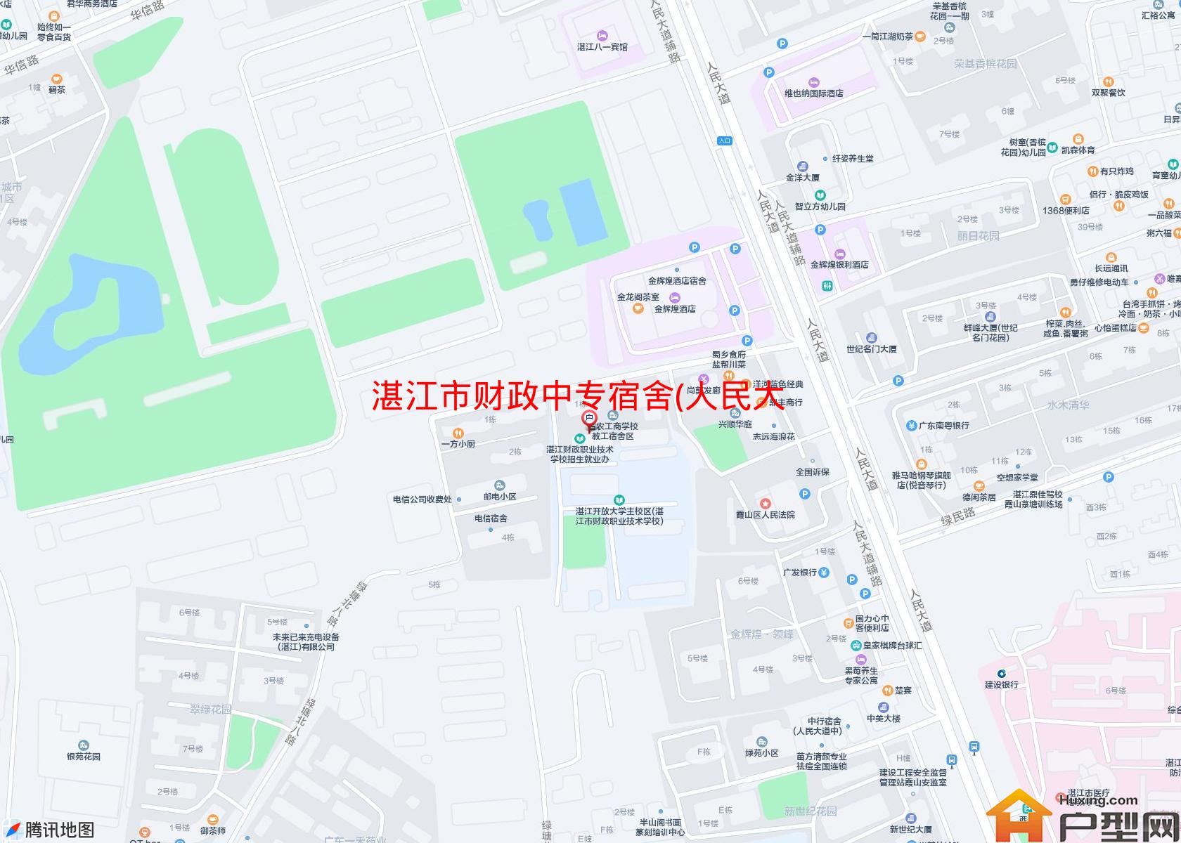 财政中专宿舍(人民大道中11号)小区 - 户型网