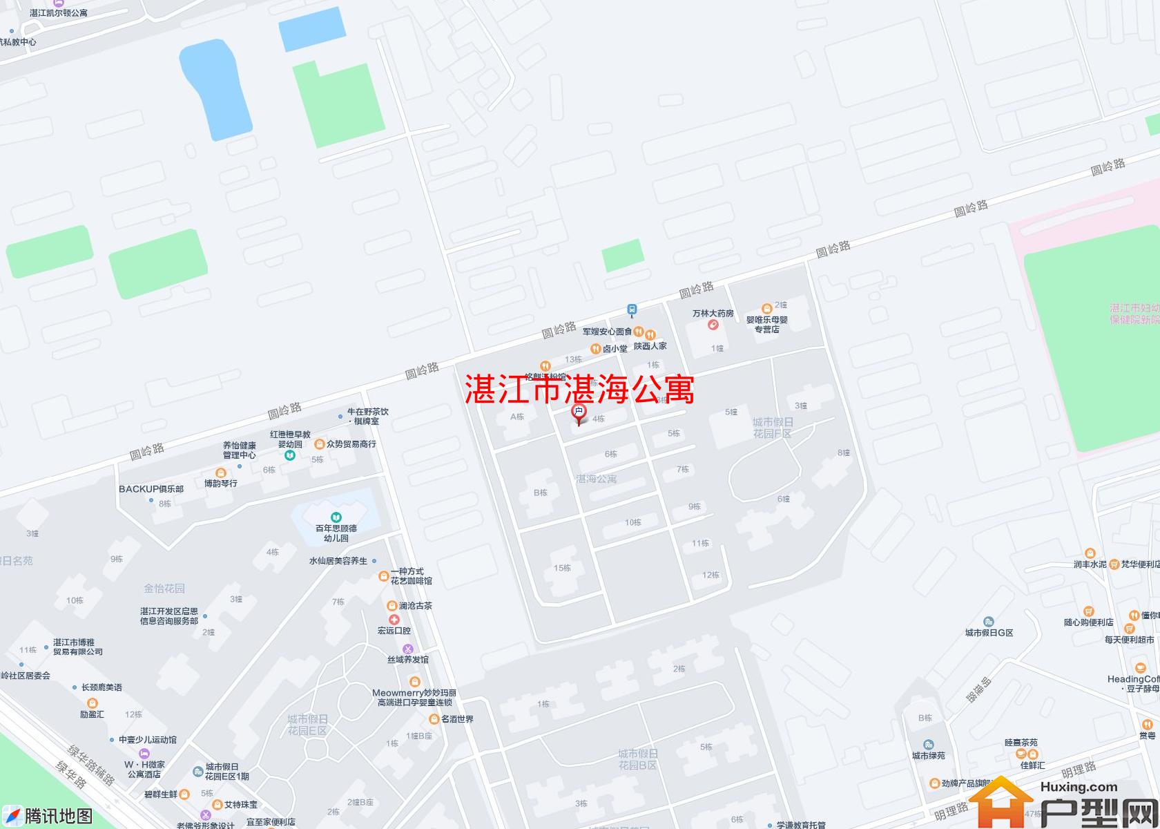 湛海公寓小区 - 户型网