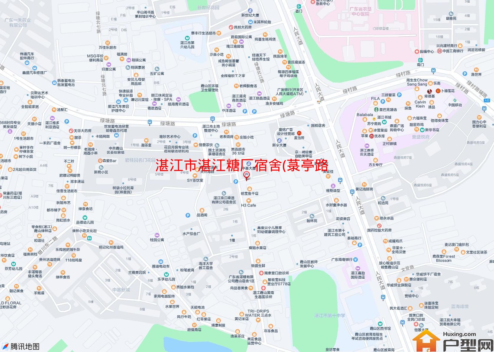 湛江糖厂宿舍(菉亭路6号)小区 - 户型网