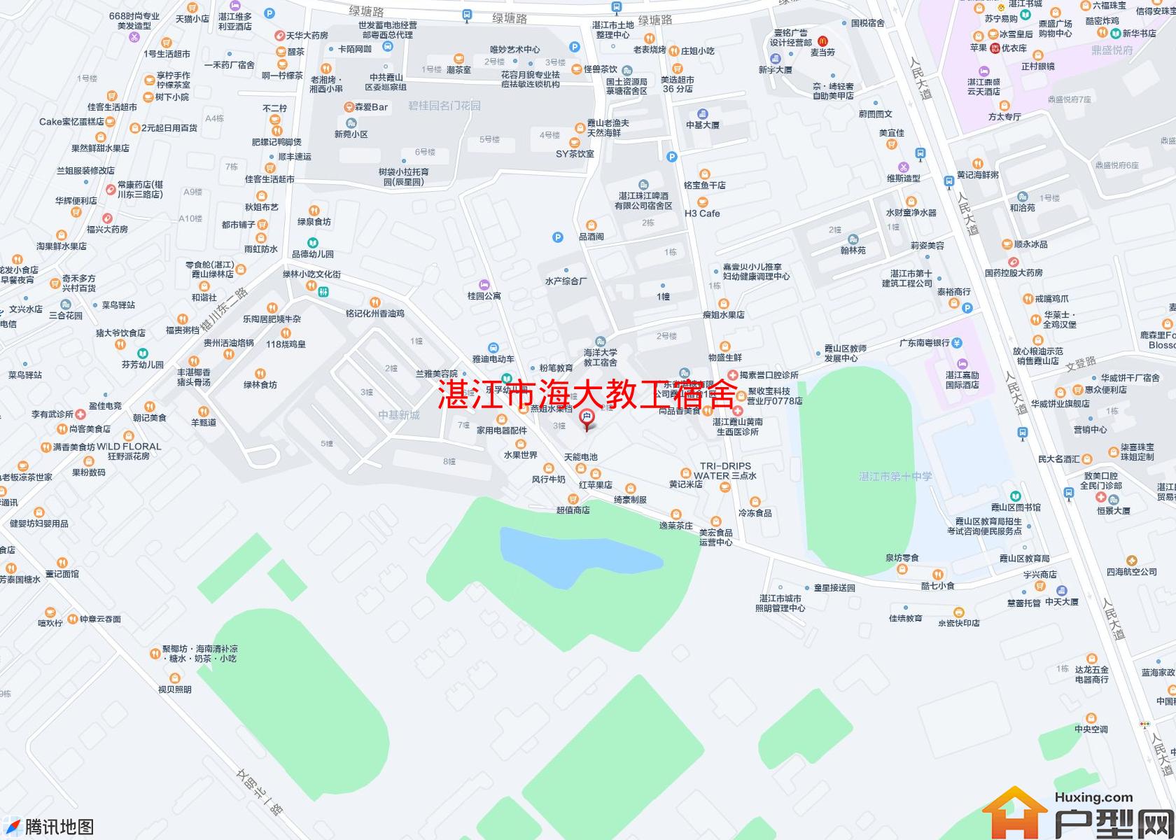 海大教工宿舍小区 - 户型网