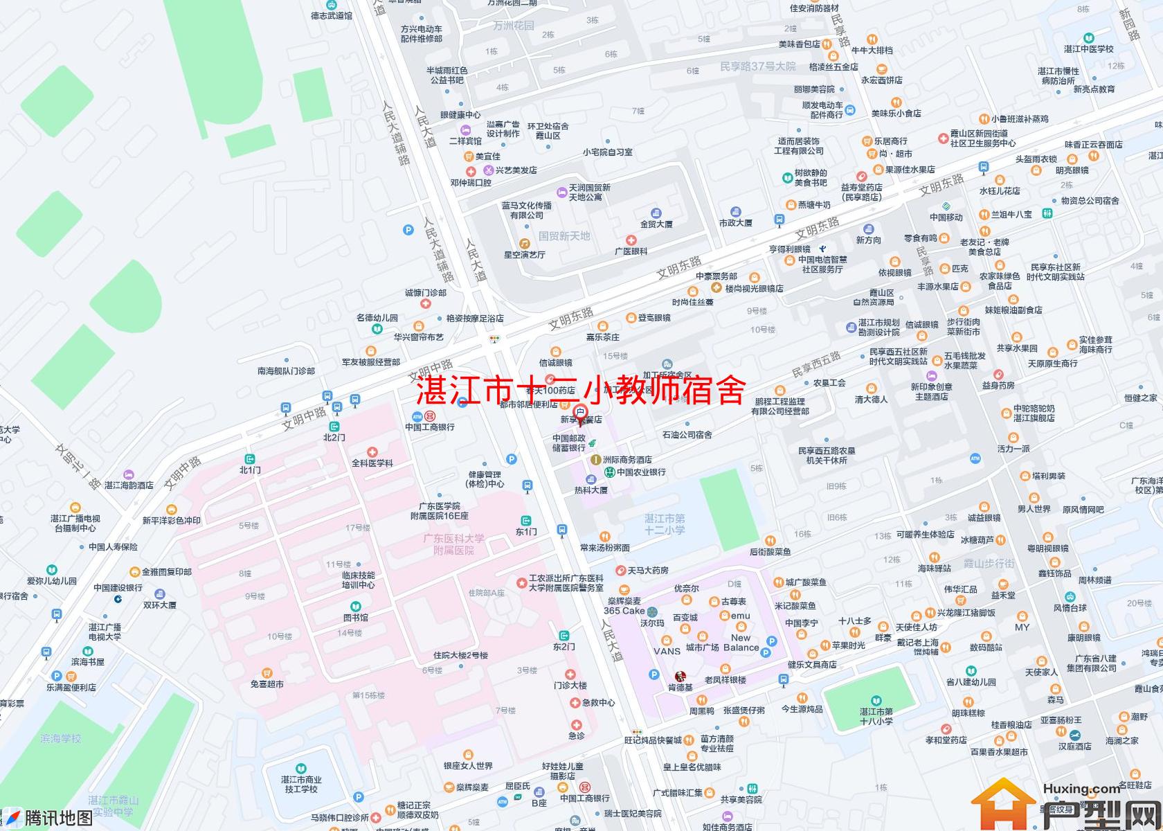 十二小教师宿舍小区 - 户型网