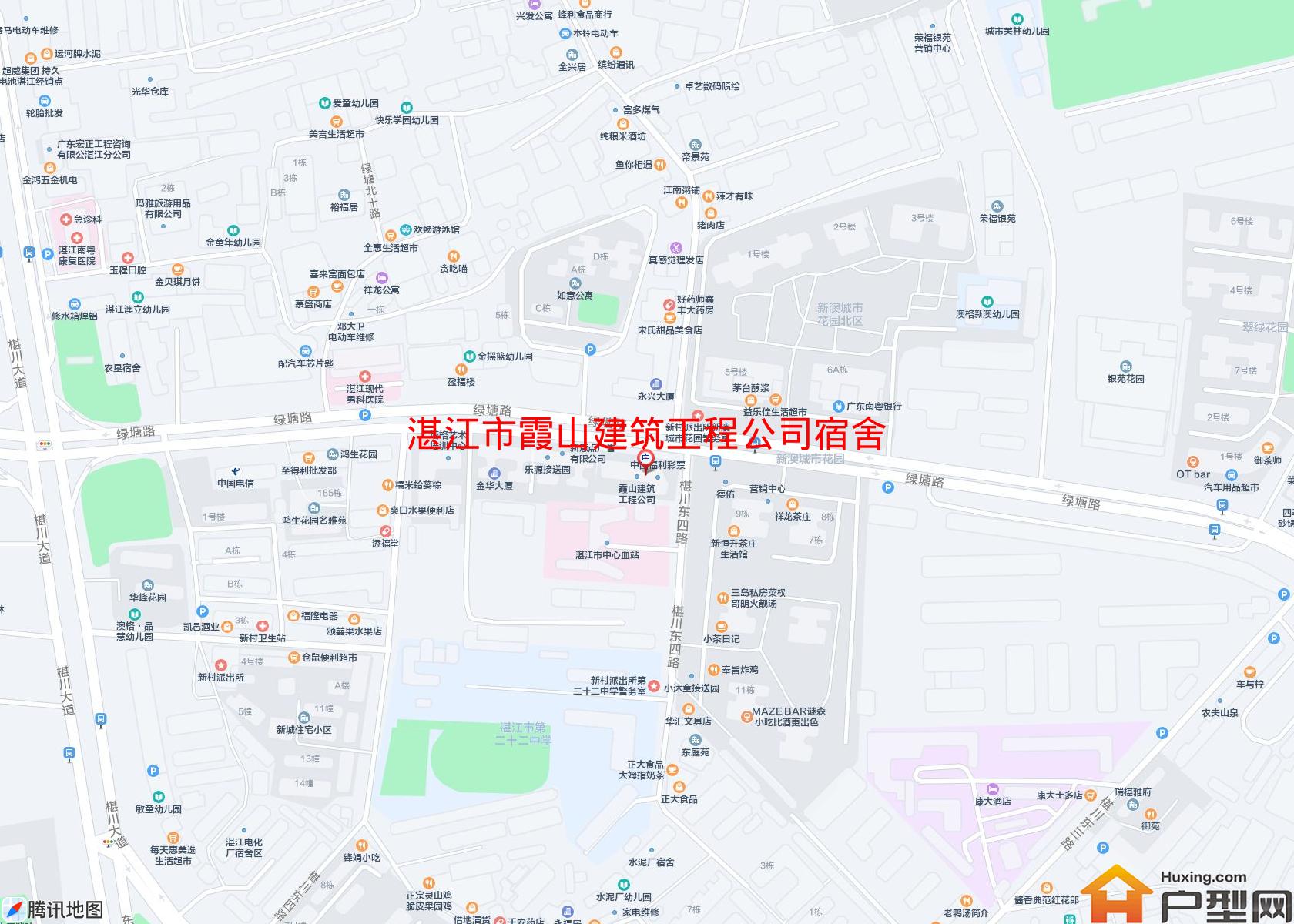 霞山建筑工程公司宿舍楼(菉塘路105号)小区 - 户型网