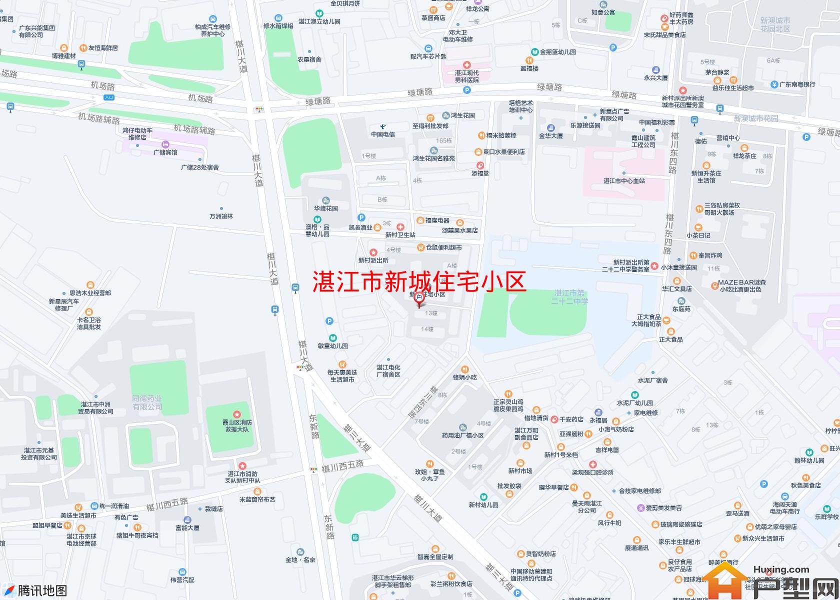 新城住宅小区小区 - 户型网