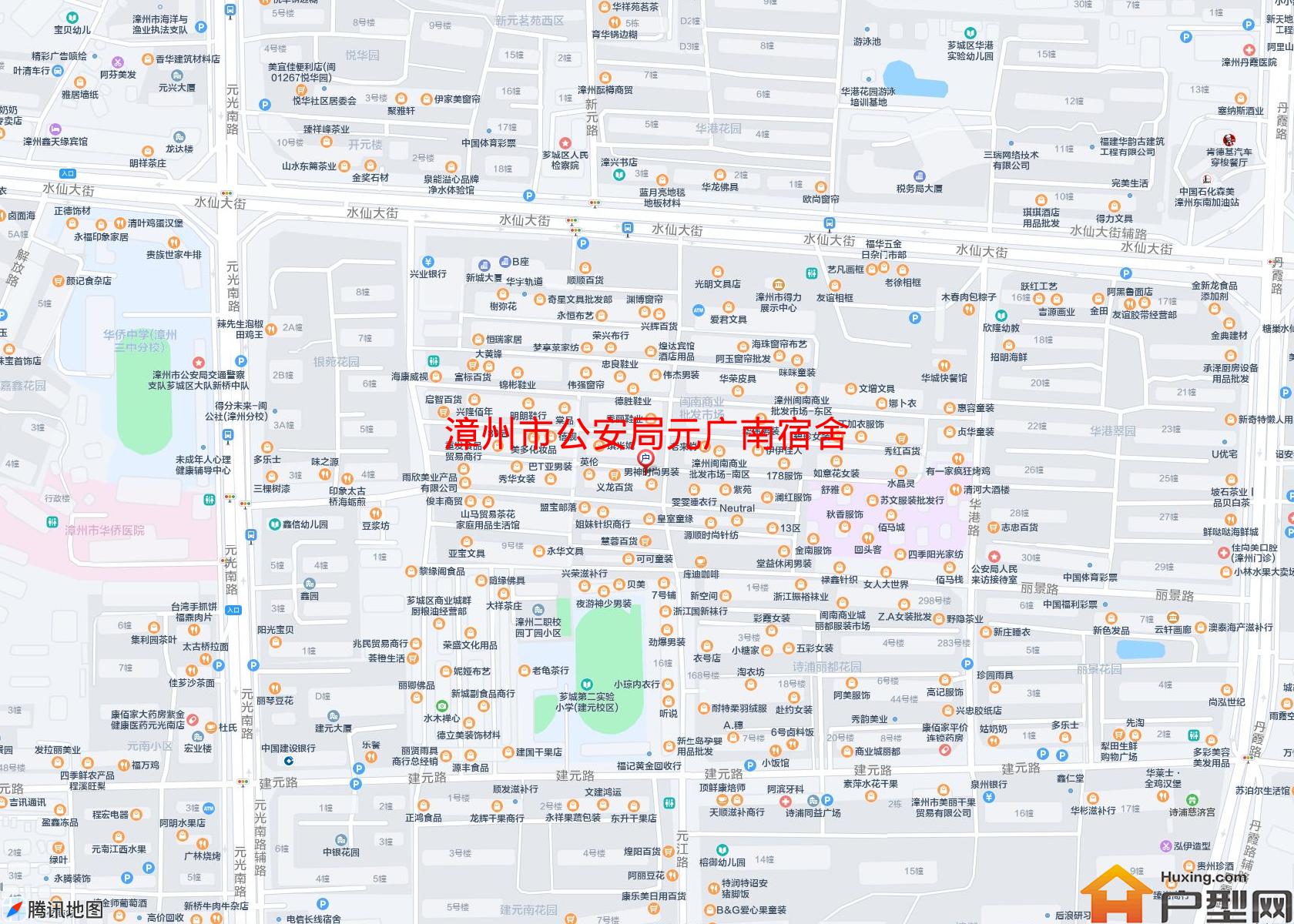 公安局元广南宿舍小区 - 户型网