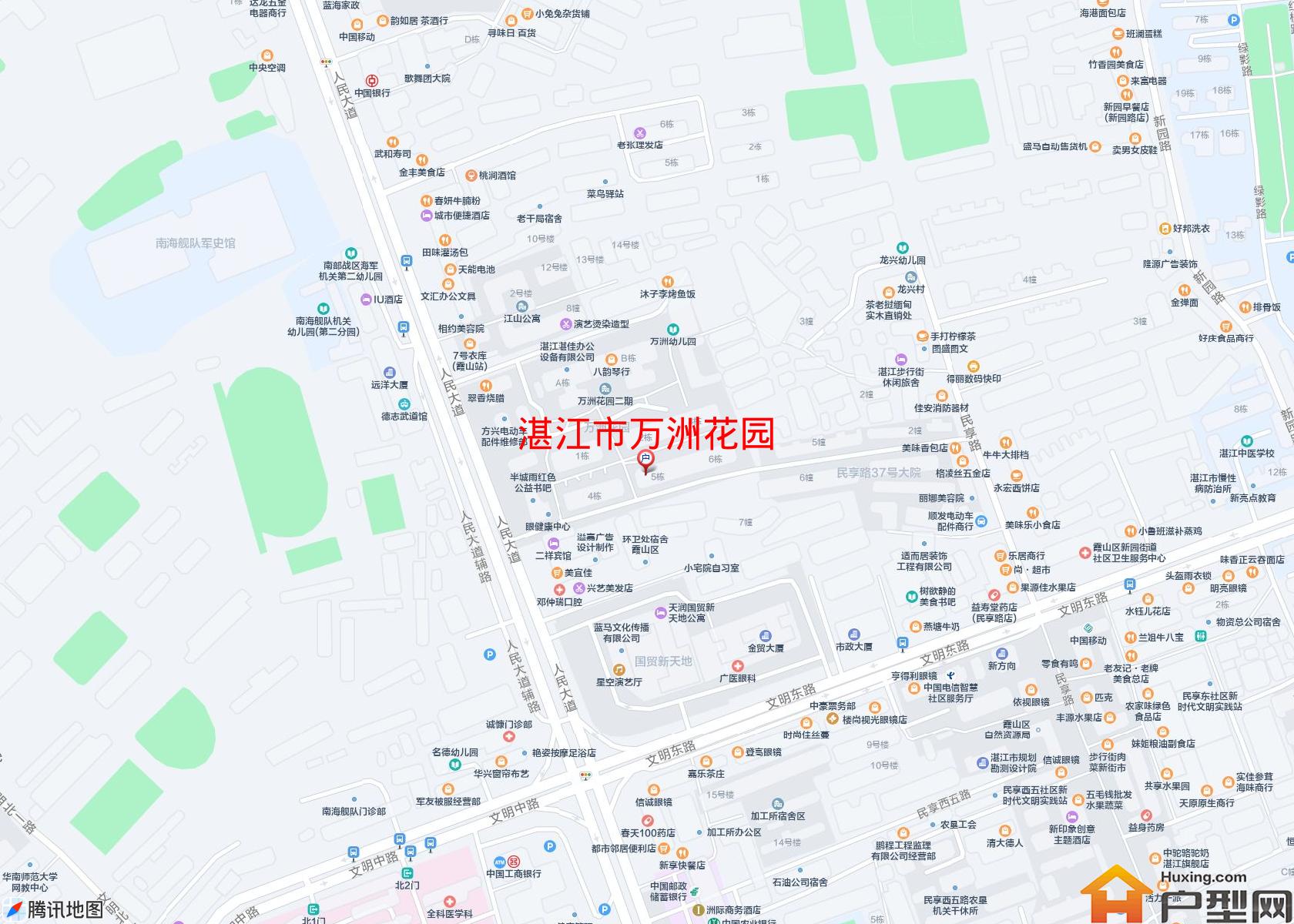 万洲花园小区 - 户型网