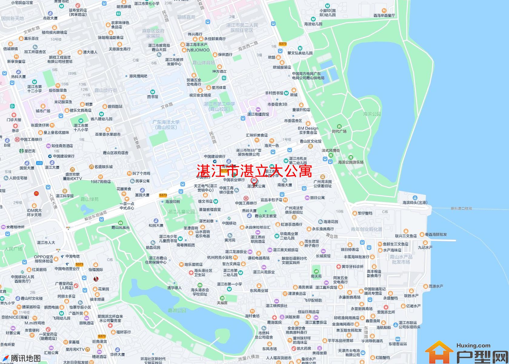 湛立大公寓小区 - 户型网