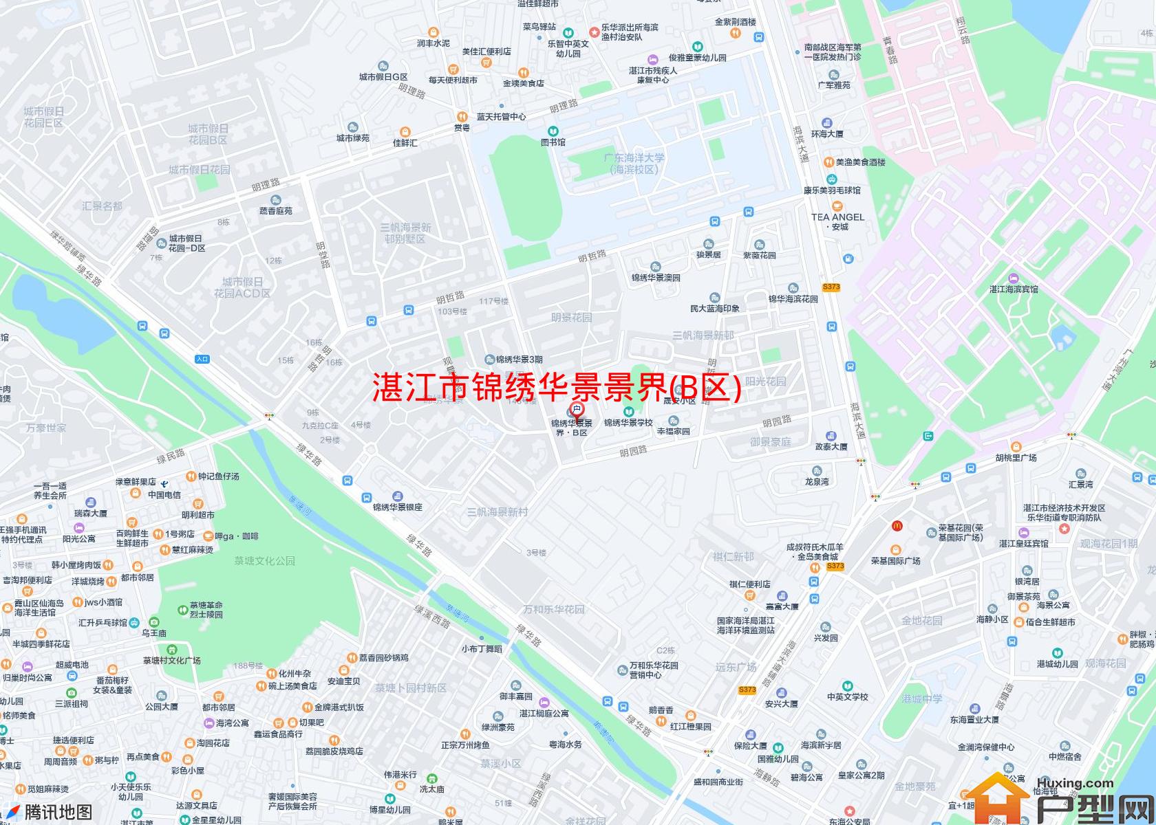锦绣华景景界(B区)小区 - 户型网