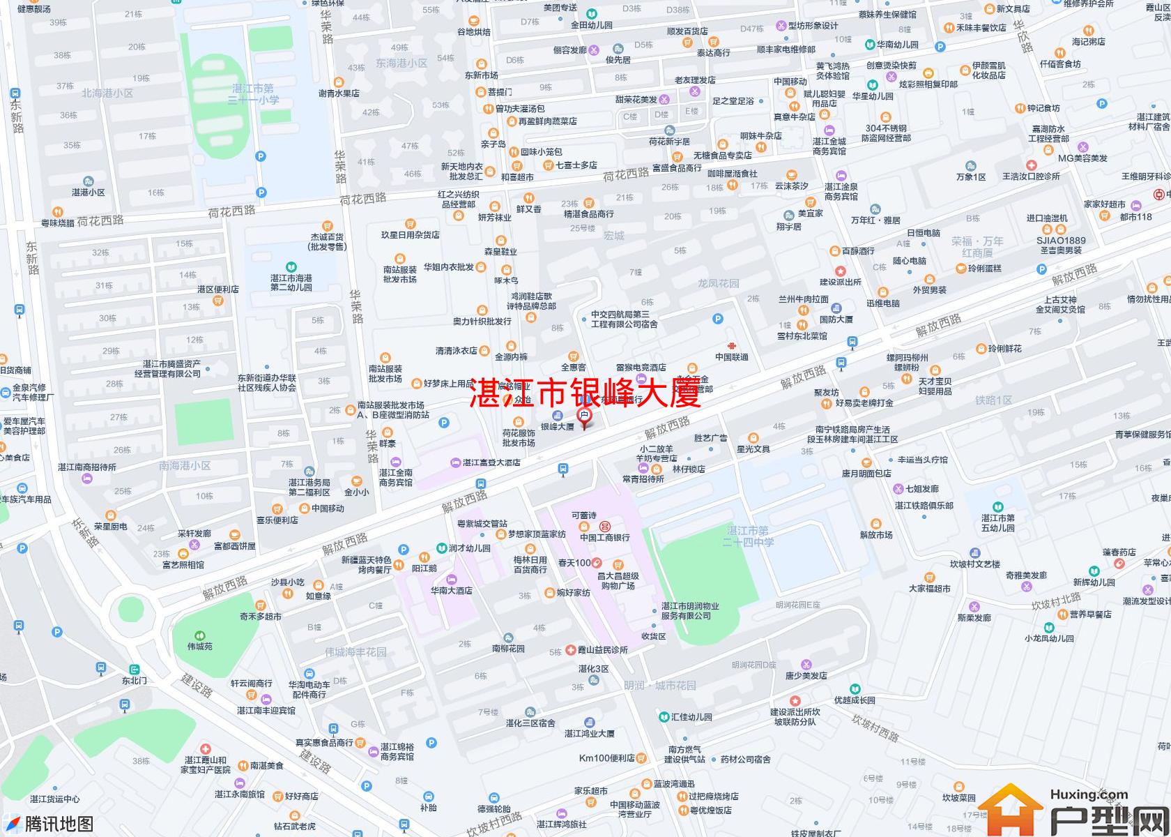 银峰大厦小区 - 户型网