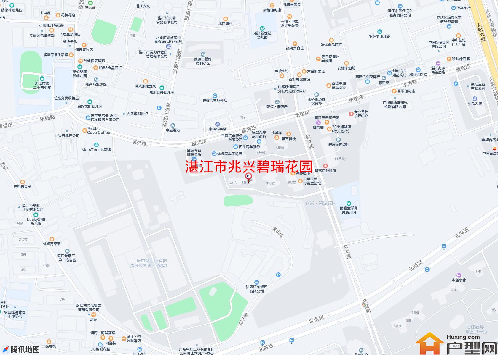 兆兴碧瑞花园小区 - 户型网