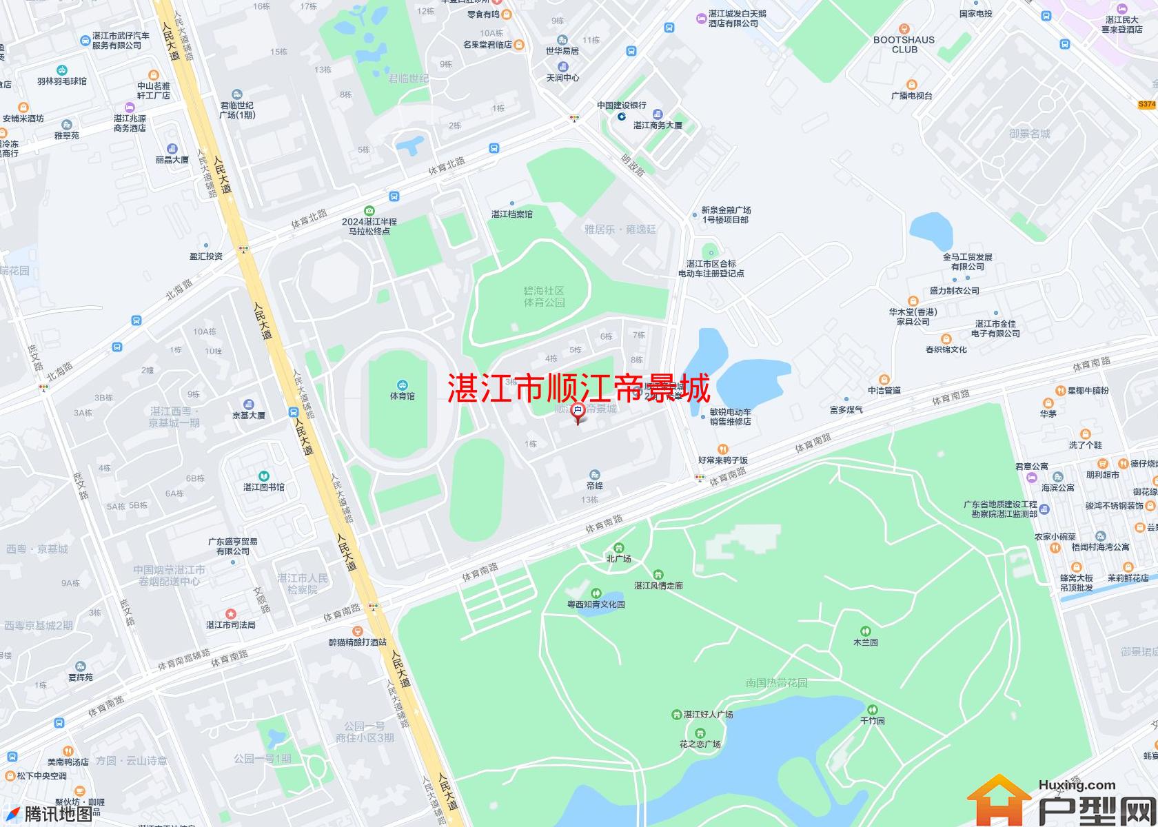 顺江帝景城小区 - 户型网