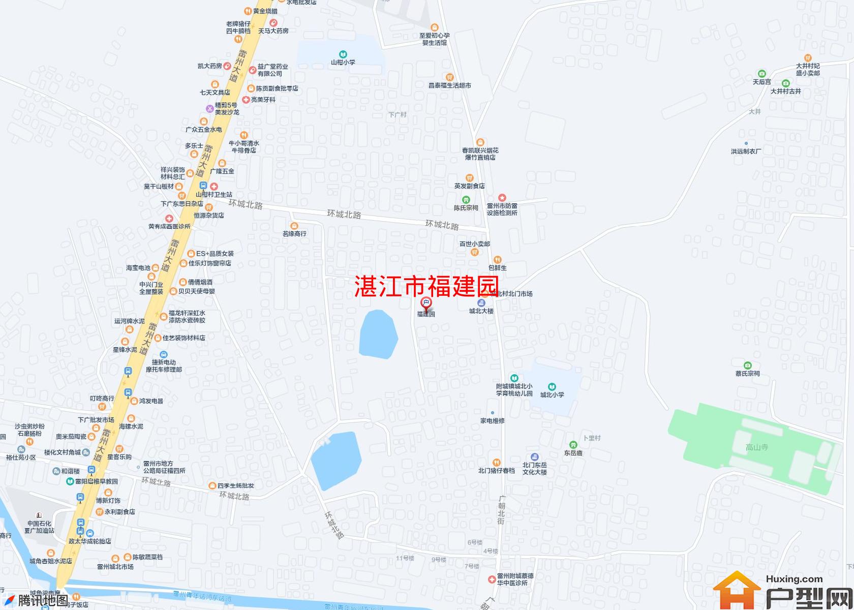 福建园小区 - 户型网