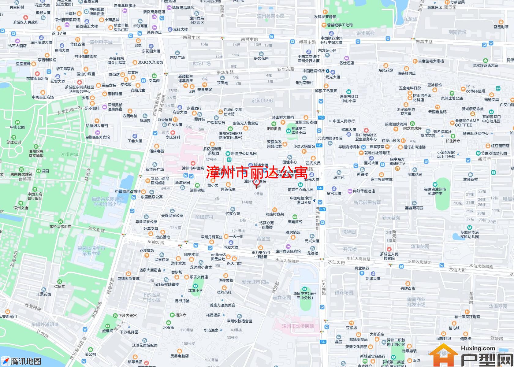 丽达公寓小区 - 户型网