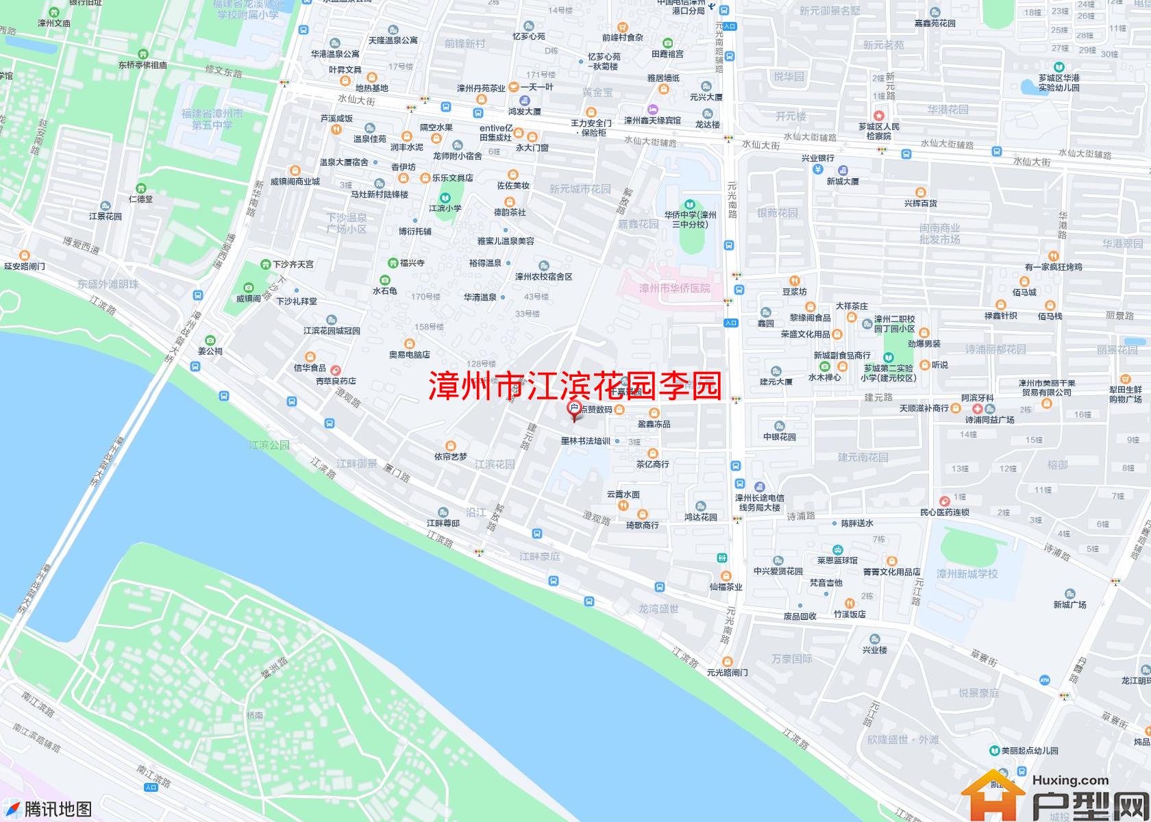 江滨花园李园小区 - 户型网