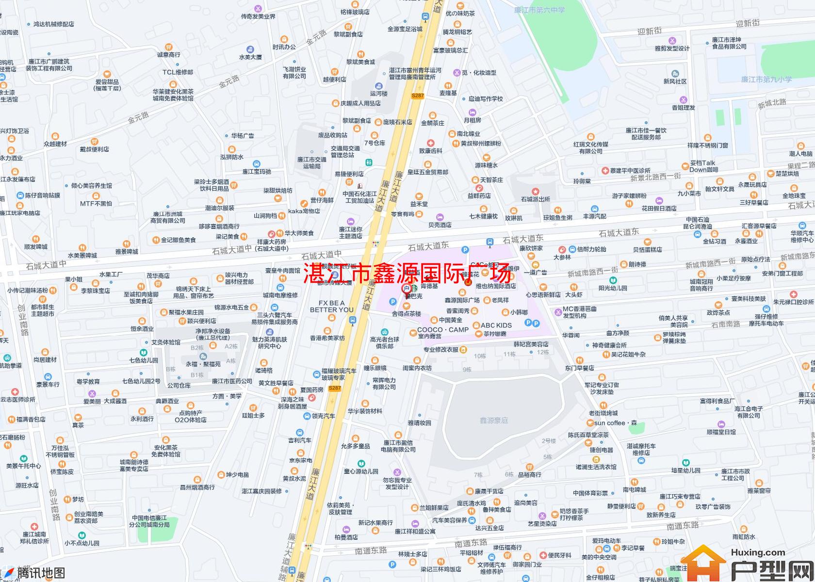 鑫源国际广场小区 - 户型网