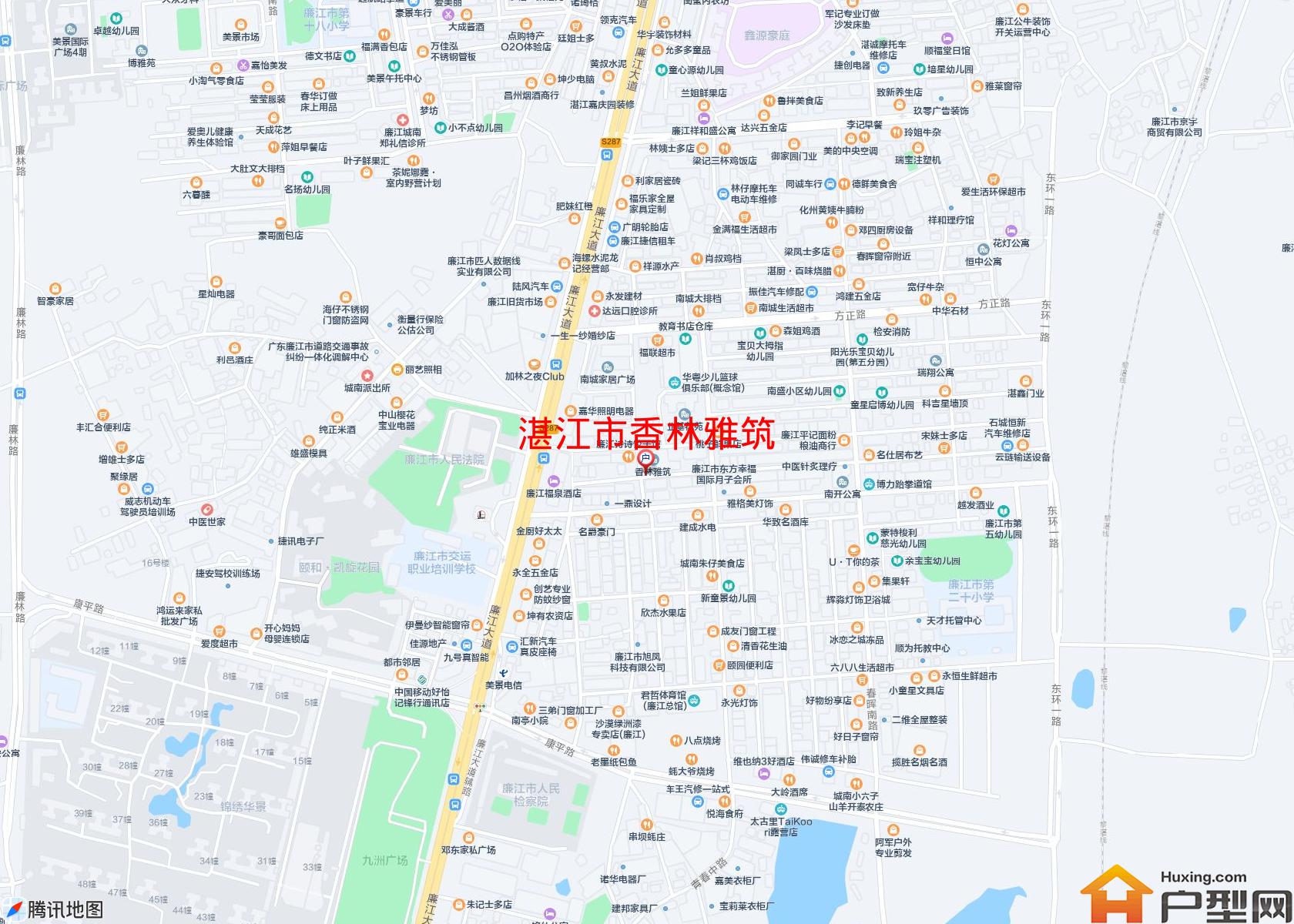 香林雅筑小区 - 户型网