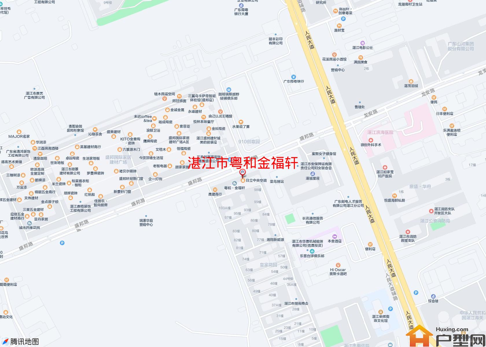 粤和金福轩小区 - 户型网